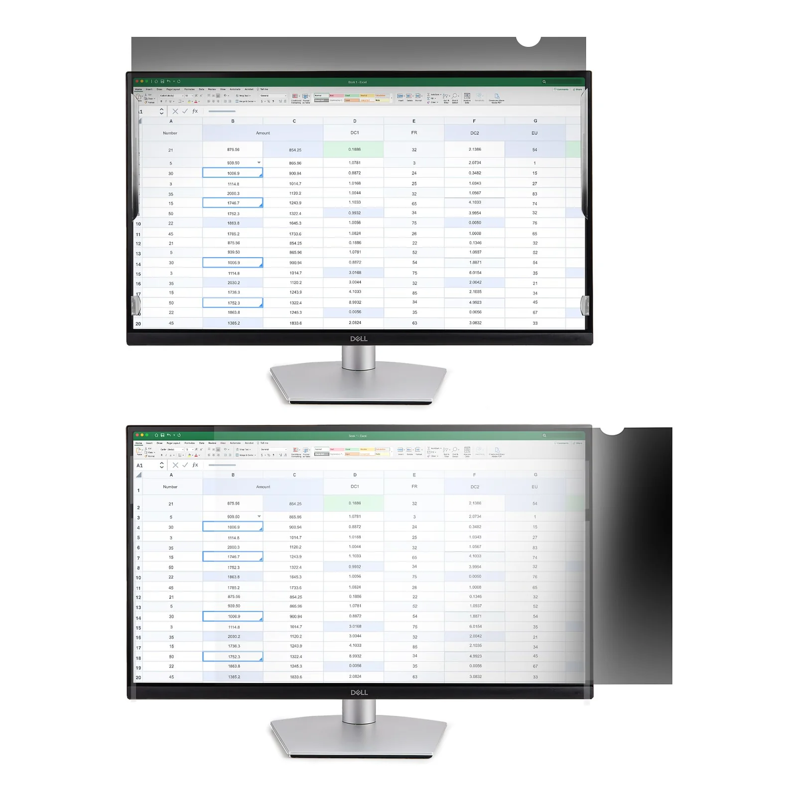 StarTech.com Filtre de Confidentialité pour Ordinateur Portable 28 pouces 16:9 - Écran de Confidentialité Antireflet avec Réduction de Lumière Bleue de 51% Protecteur d'Écran PC avec Angle de Vision de +/- 30°
