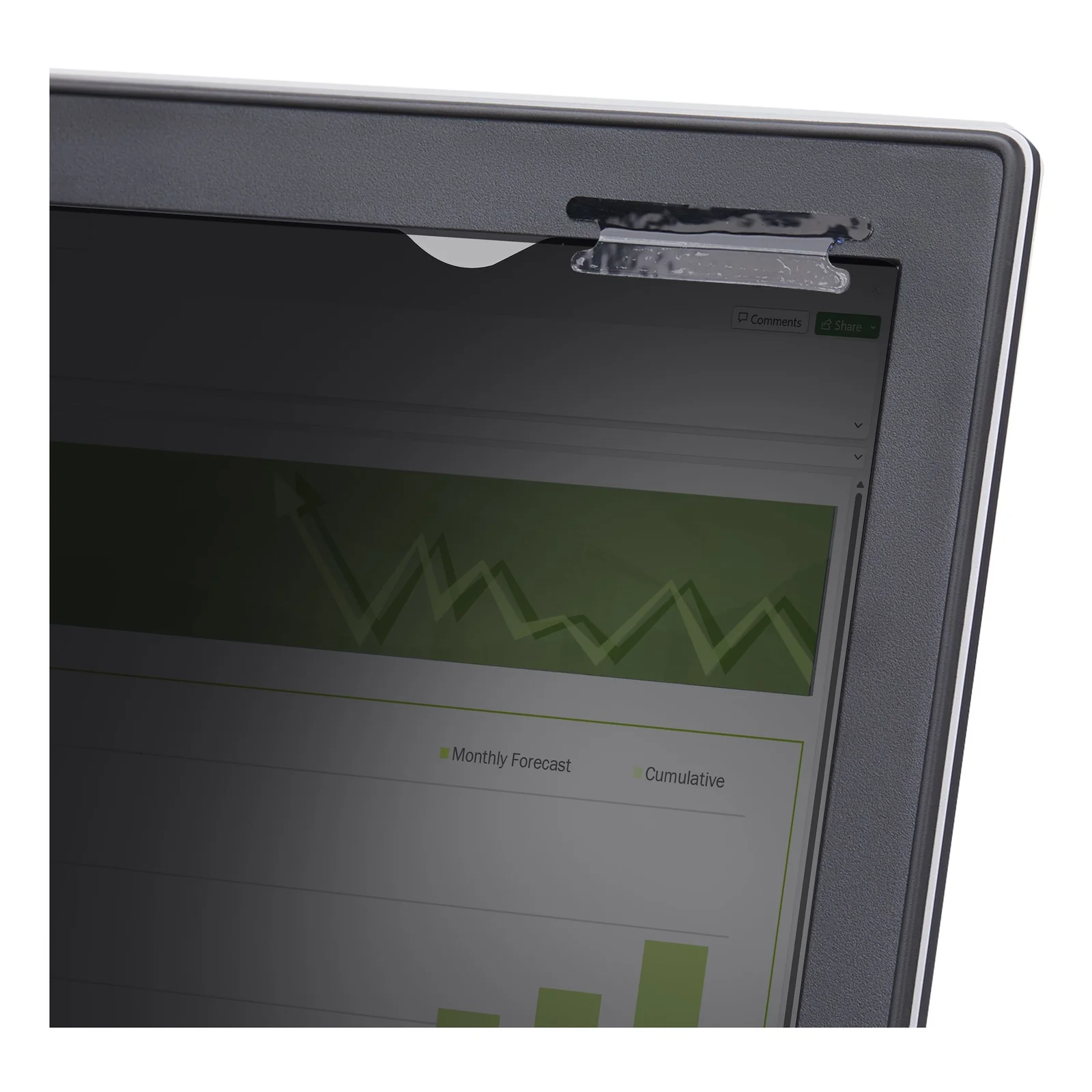 StarTech.com Filtre de Confidentialité Tactile de 16" 16:10, Écran de Confidentialité/Filtre Antireflet, Protecteur d'Écran d'Ordinateur Portable avec Réduction de 51% de la Lumière Bleue, Rabattable