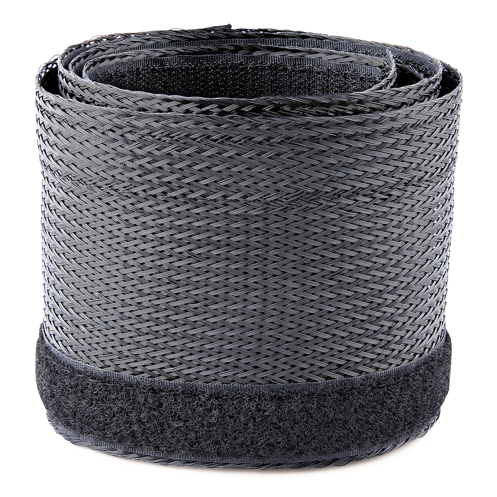 StarTech.com Gaine de Câble Tressée de 3m - Organisateur de Câble Gros Calibre, 3cm de Diamètre - Protège Câble Électrique en Polyester - Gaine Cache Câble Informatique - Manchon de Câble pour PC