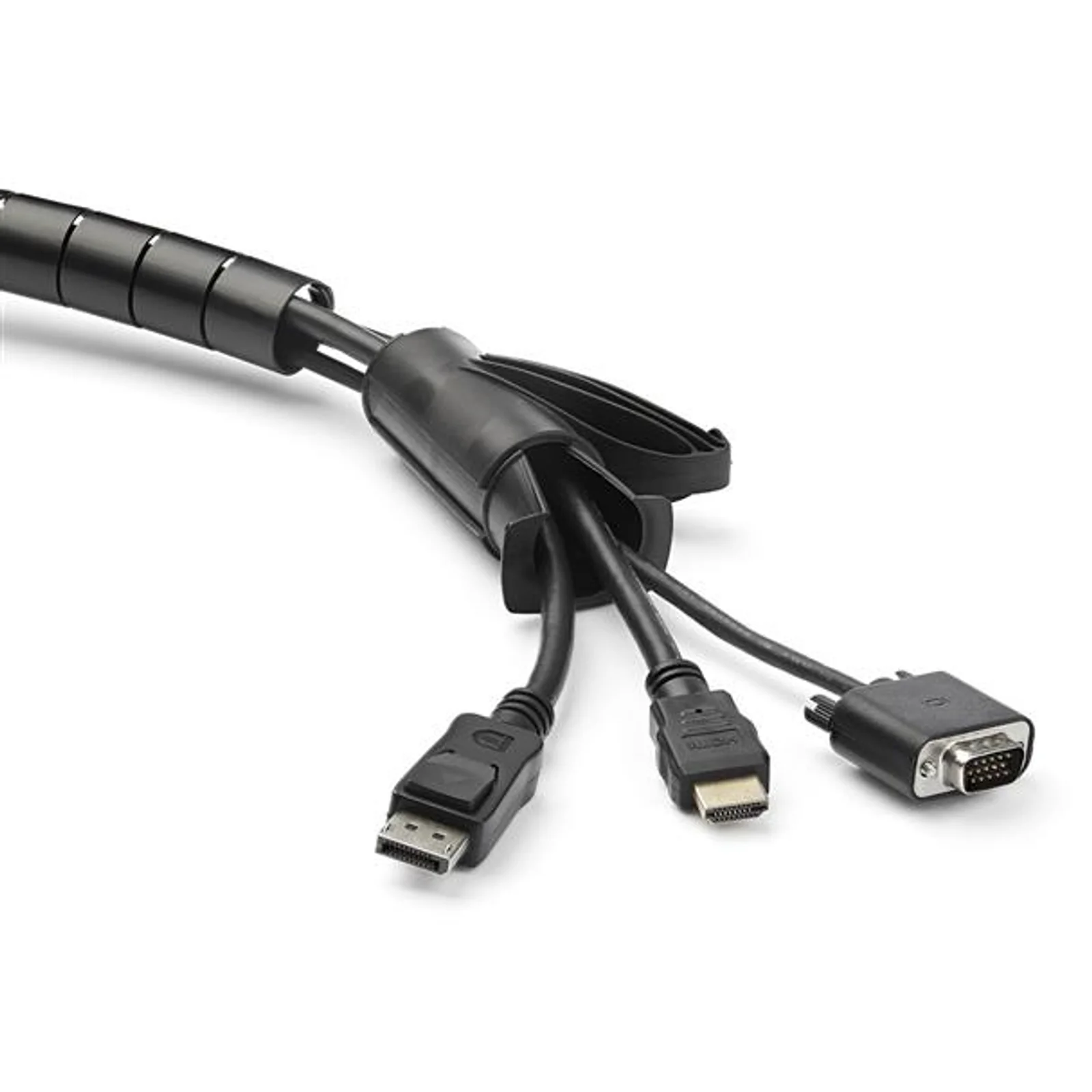 StarTech.com Gaine spirale range-câble Noir - 2,5 m - Diamètre de 45 mm