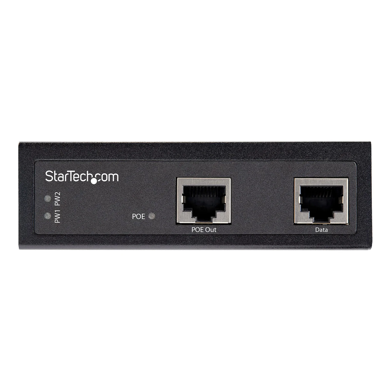 StarTech.com Injecteur PoE Gigabit Industriel - Haute Vitesse/Haute Puissance 90W - 802.3bt PoE++ 48V-56V CC DIN Rail - Injecteur Durable UPoE/Ultra Power Over Ethernet | -40 à +75°C
