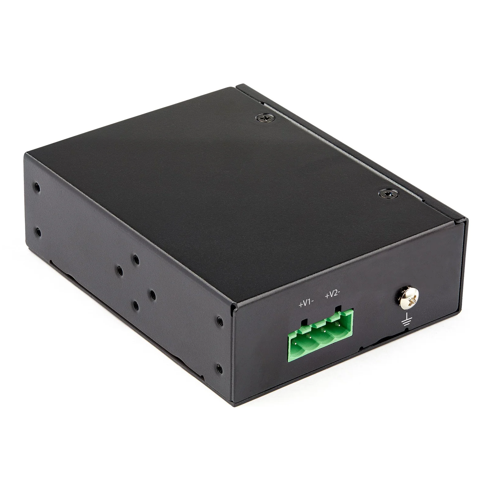 StarTech.com Injecteur PoE Gigabit Industriel - Haute Vitesse/Haute Puissance 90W - 802.3bt PoE++ 48V-56V CC DIN Rail - Injecteur Durable UPoE/Ultra Power Over Ethernet | -40 à +75°C