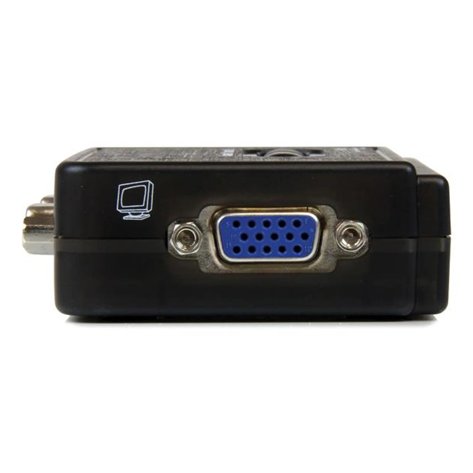 StarTech.com Kit commutateur KVM USB VGA à 2 ports avec audio et câbles - Switch KVM - Noir