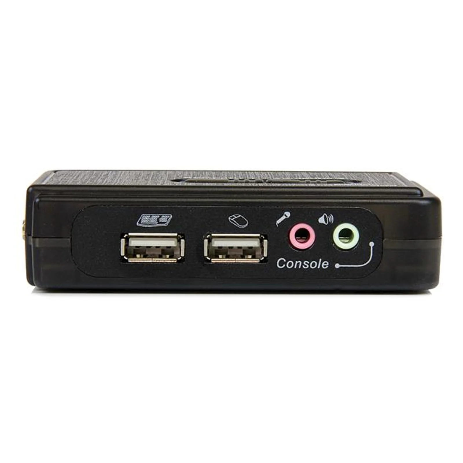 StarTech.com Kit commutateur KVM USB VGA à 2 ports avec audio et câbles - Switch KVM - Noir