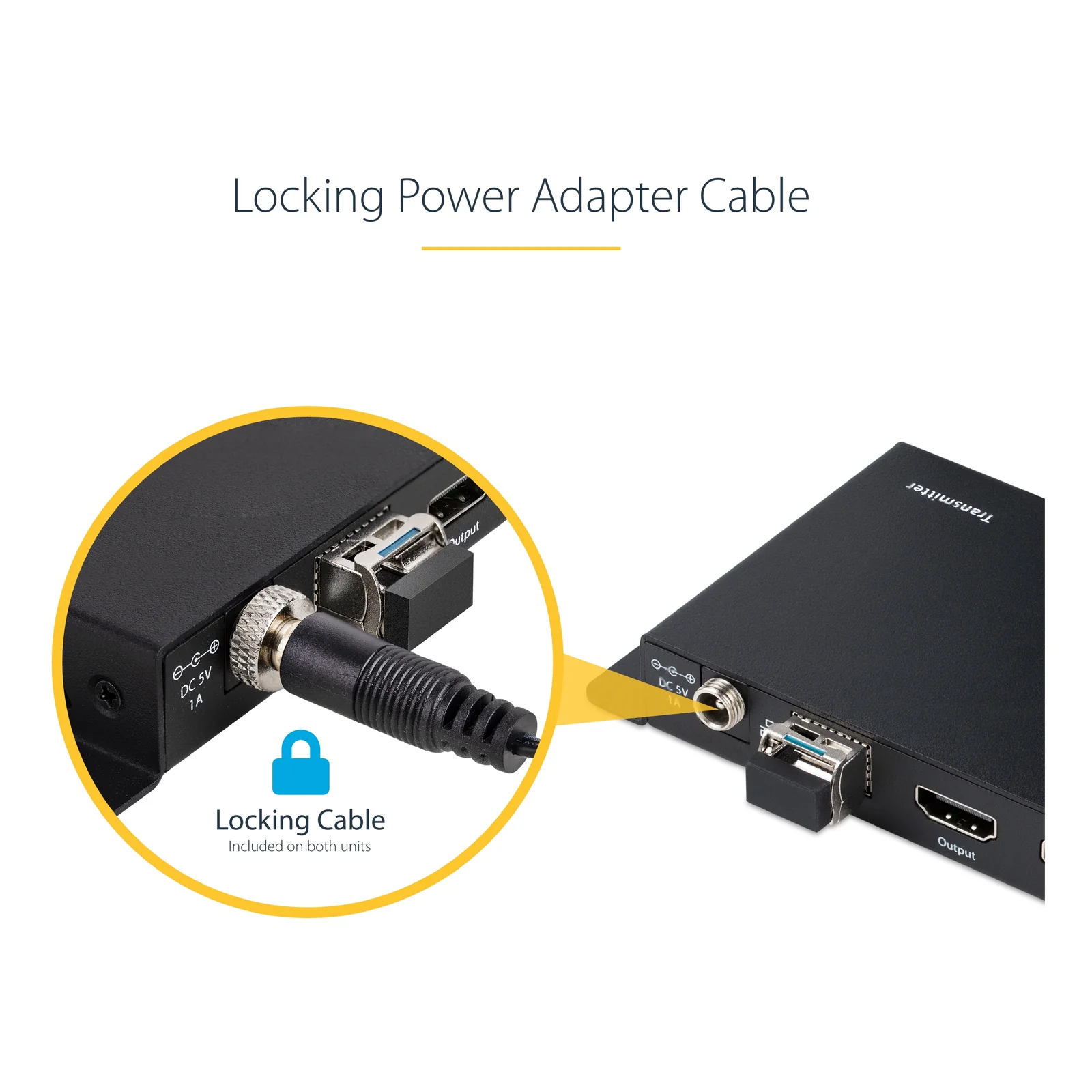 StarTech.com Kit Extender HDMI Fibre Optique - 4K60Hz jusqu'à 1km (Monomode) ou 300m (Multimode) Fibre optique LC, HDR, HDCP, Audio 3.5mm/RS232/Extender IR - Prolongateur/Extension HDMI - Kit Émetteur et Récepteur