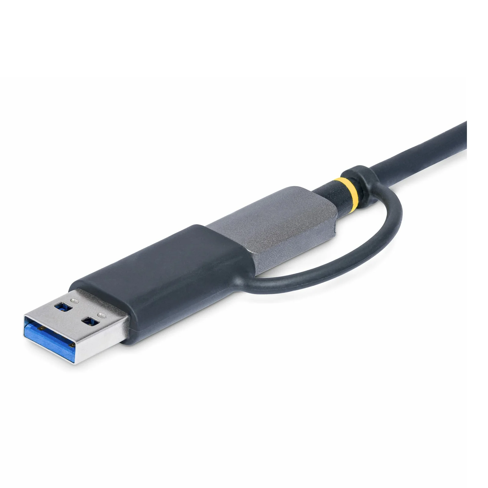 StarTech.com Lecteur de Cartes Mémoire Multi-Média, Lecteur de Cartes SD/microSD/CompactFlash, Adaptateur de Cartes Portables USB 5Gbps, Lecteur de Cartes USB-C avec Adaptateur USB-A - Compatible avec tous les OS