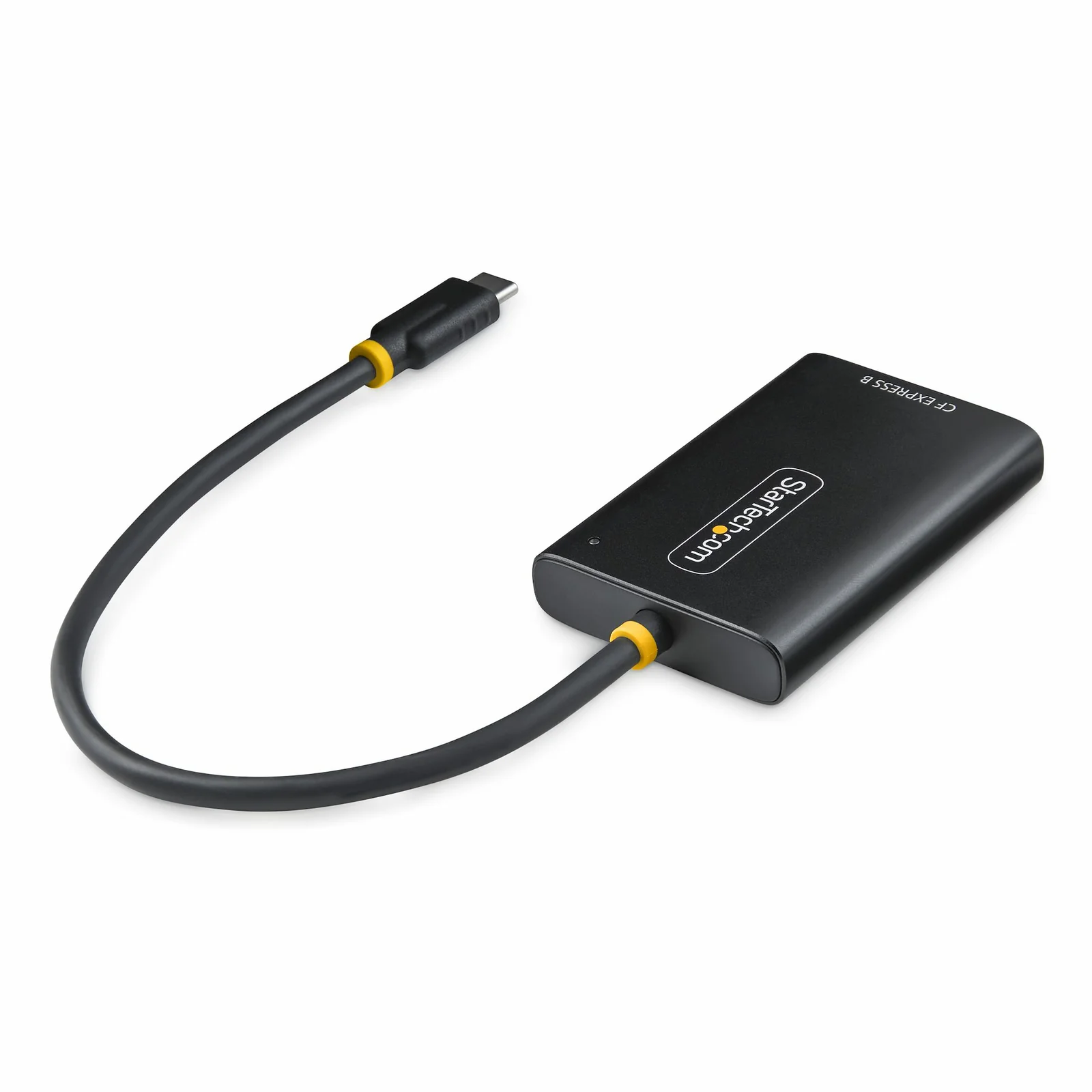 StarTech.com Lecteur de Cartes USB-C CFexpress Type B, USB 10Gbps, Lecteur de Cartes Mémoire Portable, Adaptateur USB Type-C vers CF Express 2.0, Fonctionne avec Tous les Systèmes d'Exploitation