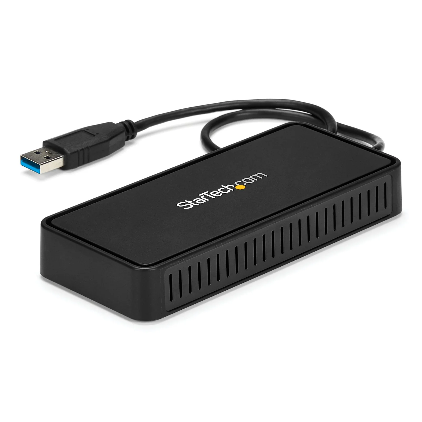 Mini Dock USB 3.0 - Station d'Acceuil USB-A Double Écran avec Vidéo DisplayPort 4K 60Hz & Gigabit Ethernet - Câble 30 cm - Adaptateur USB 3.1 Gen 1 Type-A pour PC Portable
