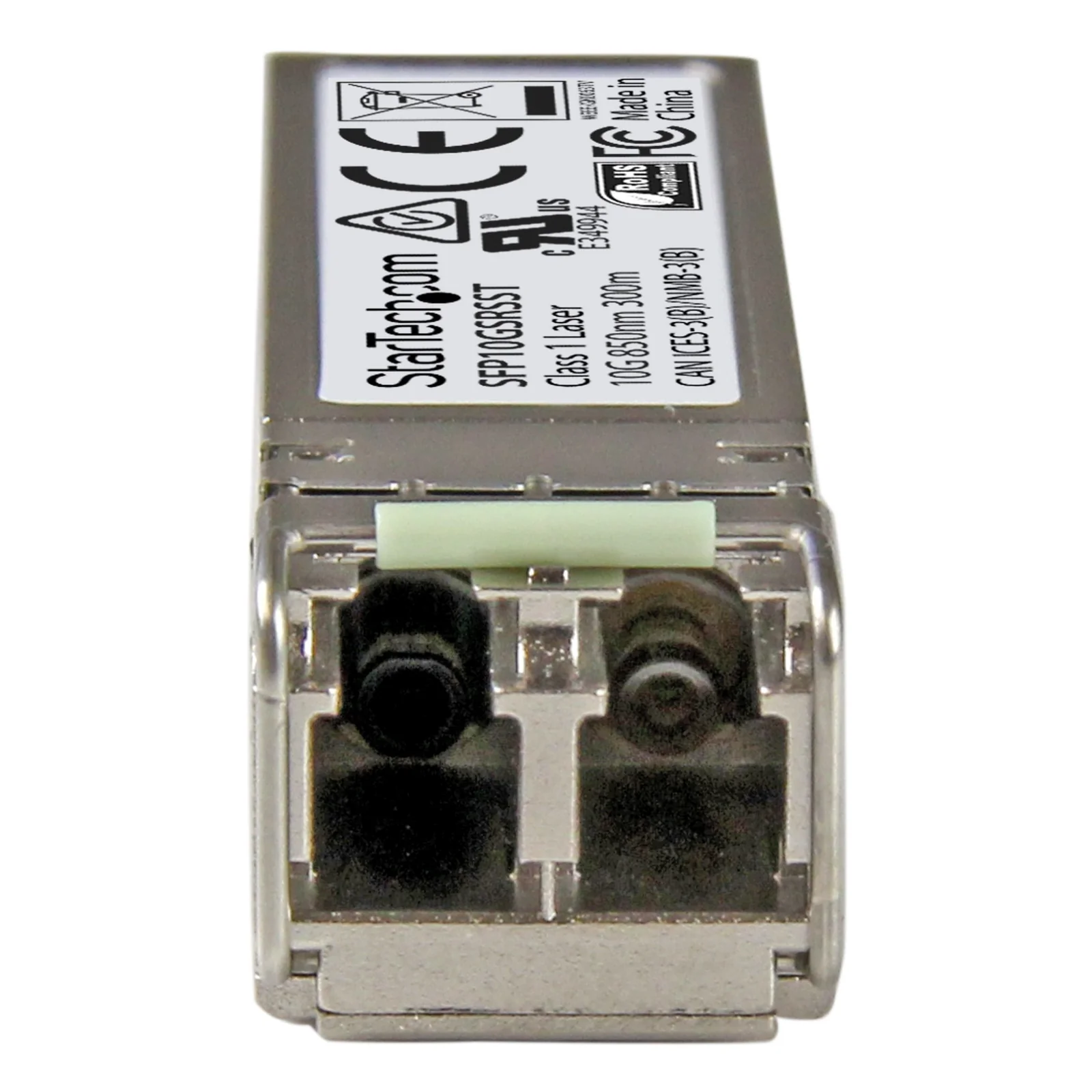StarTech.com Module de transceiver SFP+ à fibre optique 10 Gigabit - Compatible Cisco SFP-10G-SR-S - Multimode LC avec DDM - 300 m