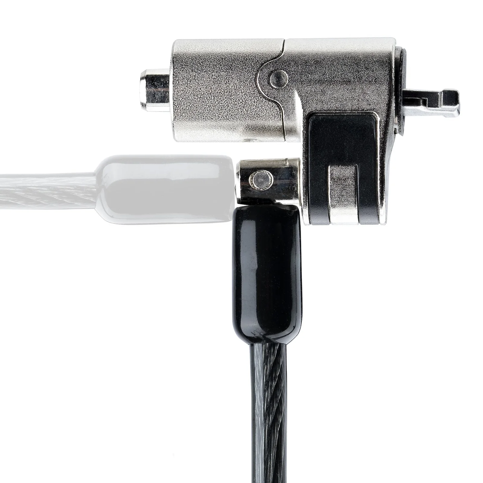 StarTech.com NANOK-LAPTOP-LOCK câble antivol Noir, Argent 2 m
