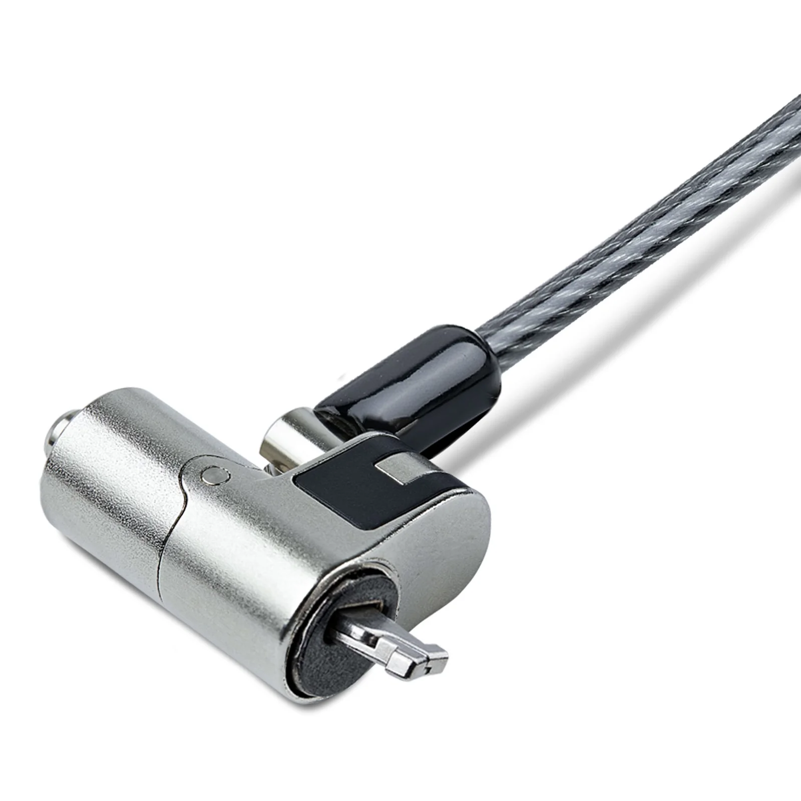 StarTech.com NANOK-LAPTOP-LOCK câble antivol Noir, Argent 2 m