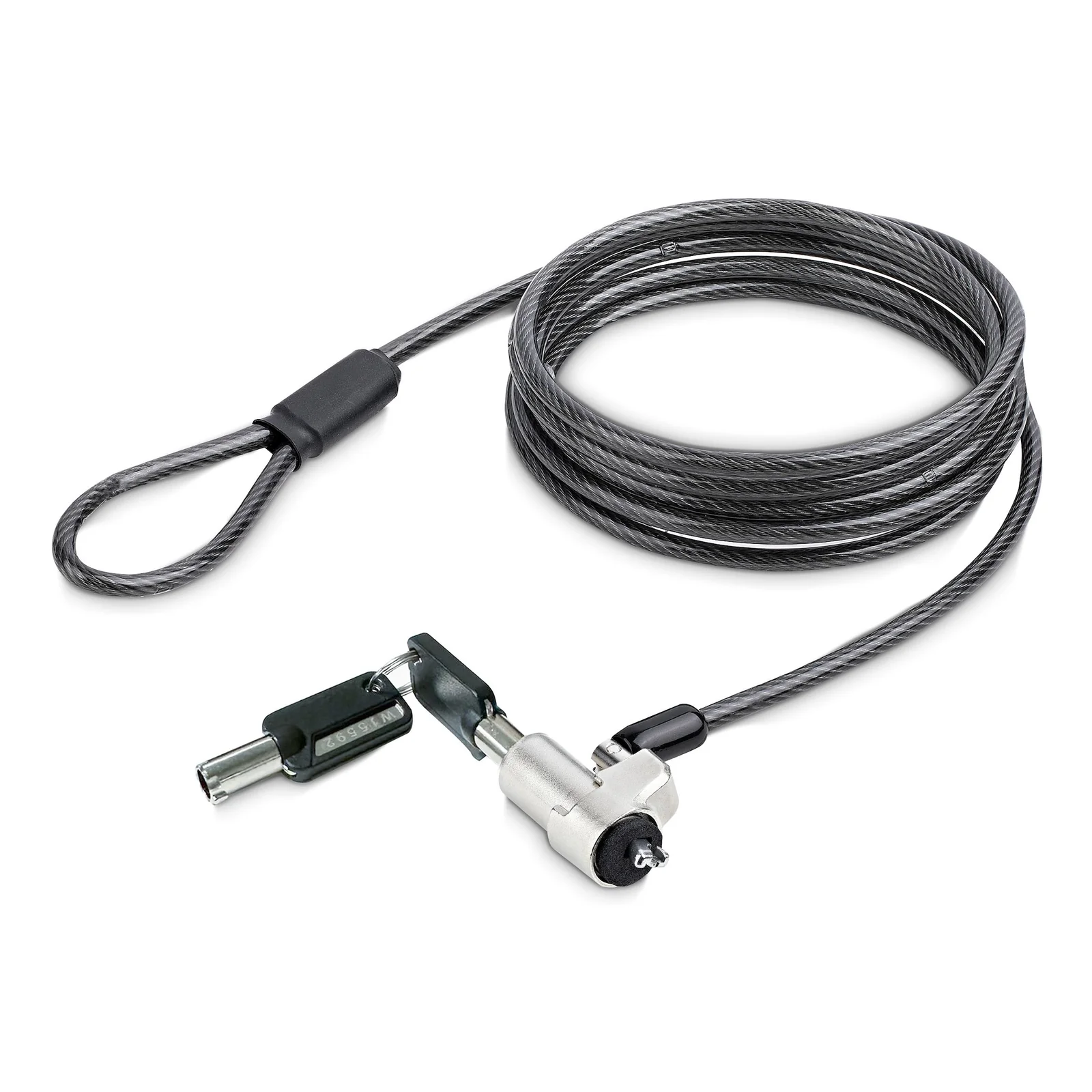 NBLWK-LAPTOP-LOCK câble antivol Noir, Argent 2 m