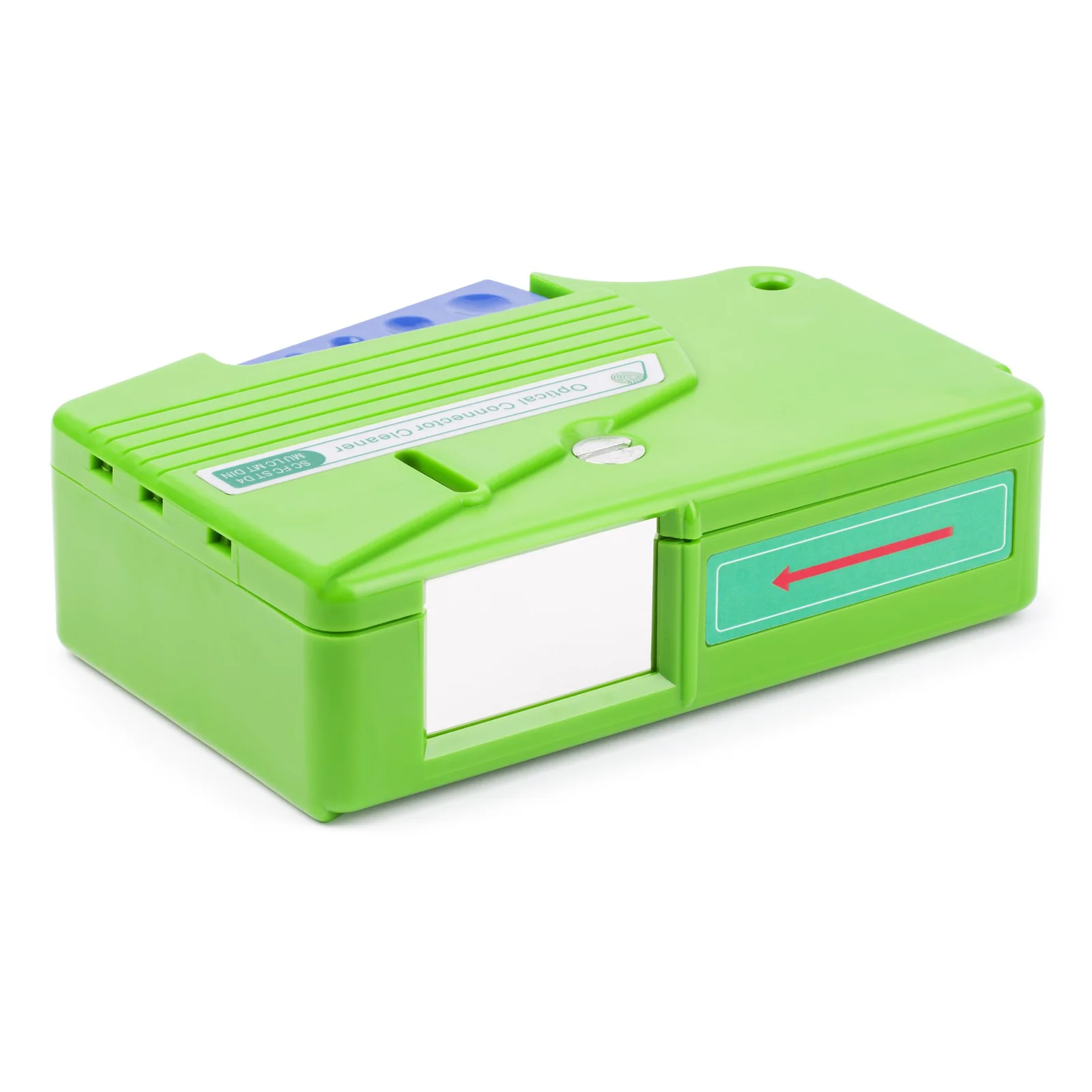 Nettoyeur de Fibres Optiques, Cassette de Nettoyage de Connecteurs de Fibres, Épurateur de Fibres LC, Épurateur de Câbles de Fibres Optiques, pour Câbles de Fibres Optiques LC/SC/ST/FC