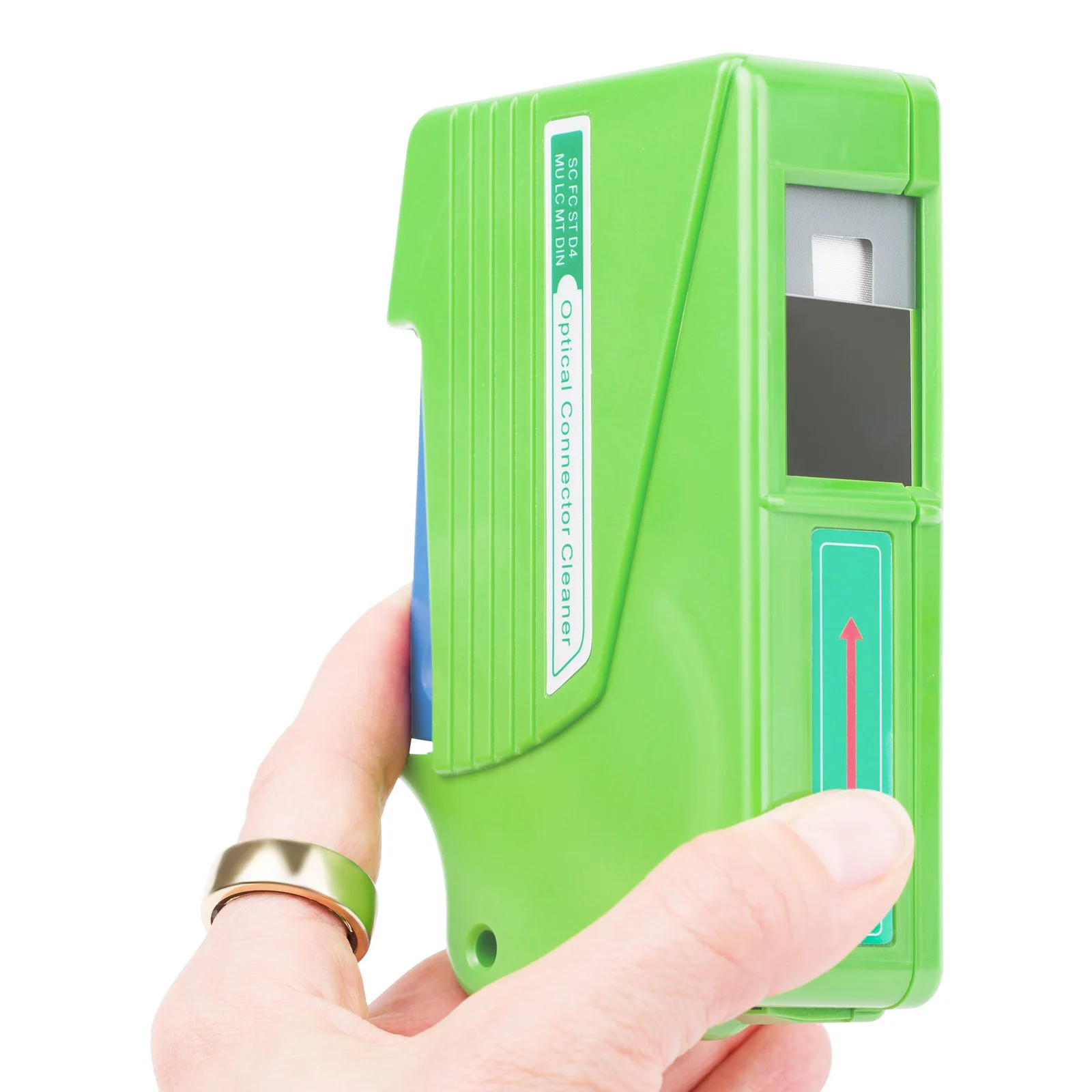 StarTech.com Nettoyeur de Fibres Optiques, Cassette de Nettoyage de Connecteurs de Fibres, Épurateur de Fibres LC, Épurateur de Câbles de Fibres Optiques, pour Câbles de Fibres Optiques LC/SC/ST/FC
