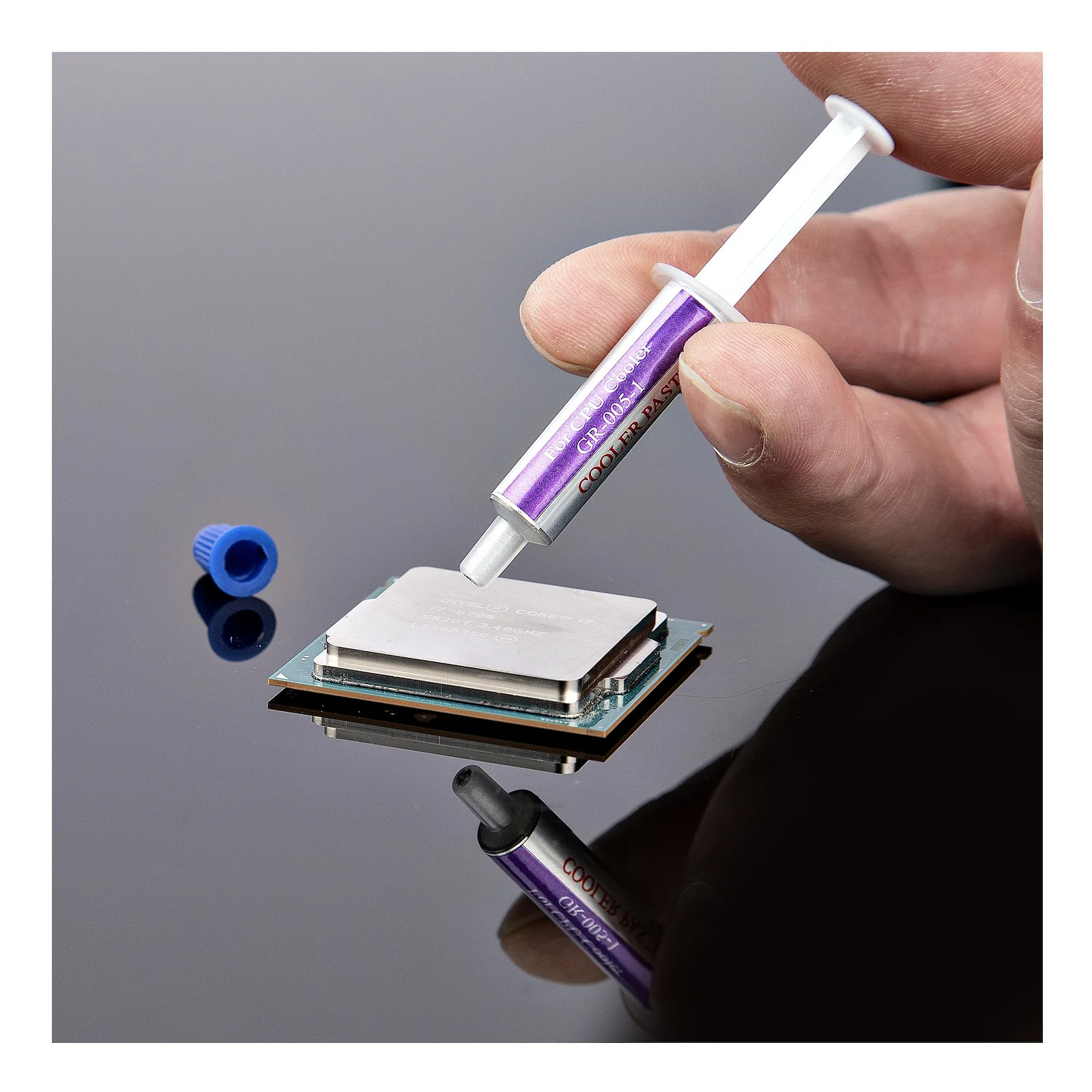 StarTech.com Pâte Thermique PC - Graisse Thermique pour Processeur, Lot de 5 Seringues Refermable (1,5g/Chacune) - Pâte Thermique GPU/CPU - Pâte Thermique Ordinateur RoHS/CE