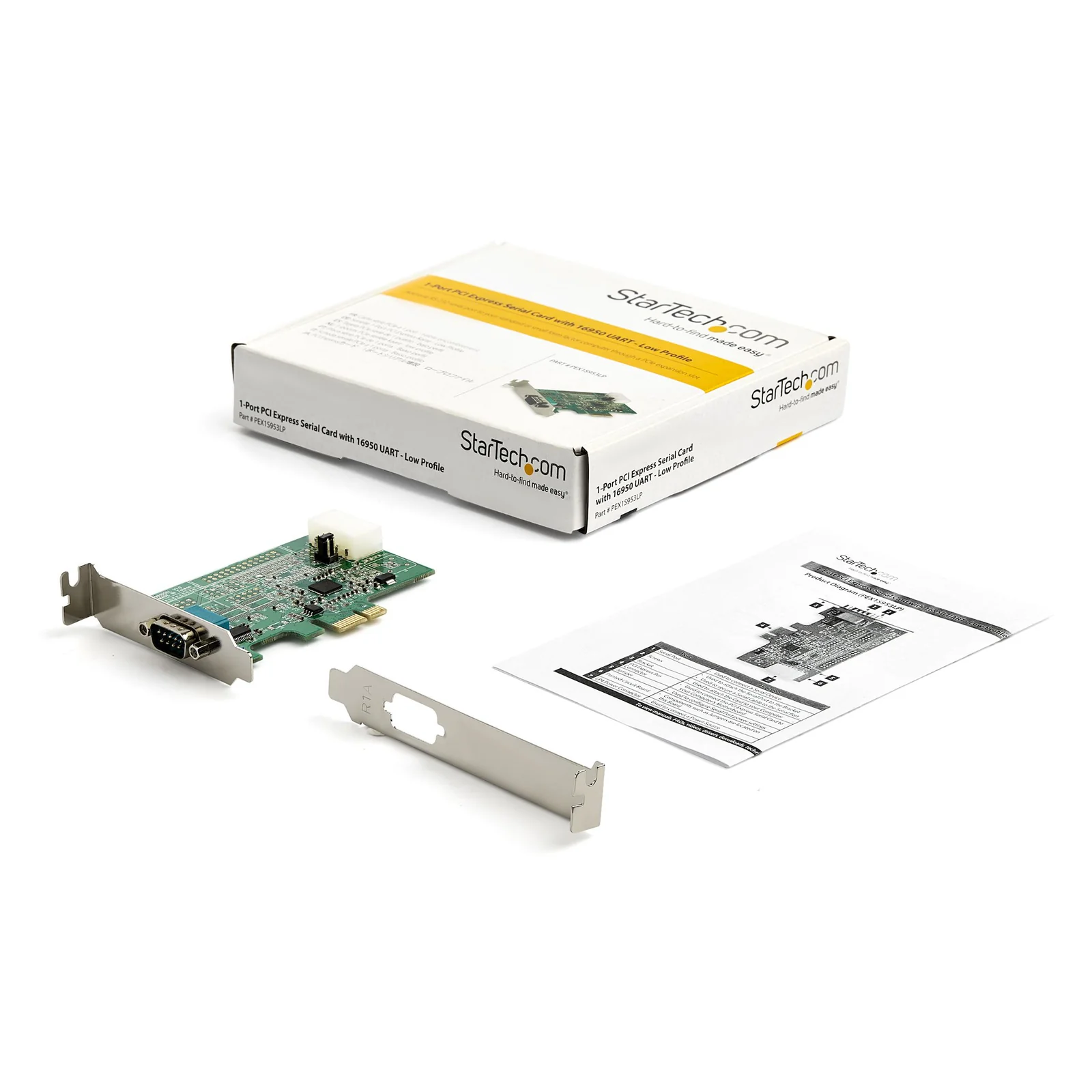StarTech.com PEX4S953 carte et adaptateur d'interfaces Interne Série