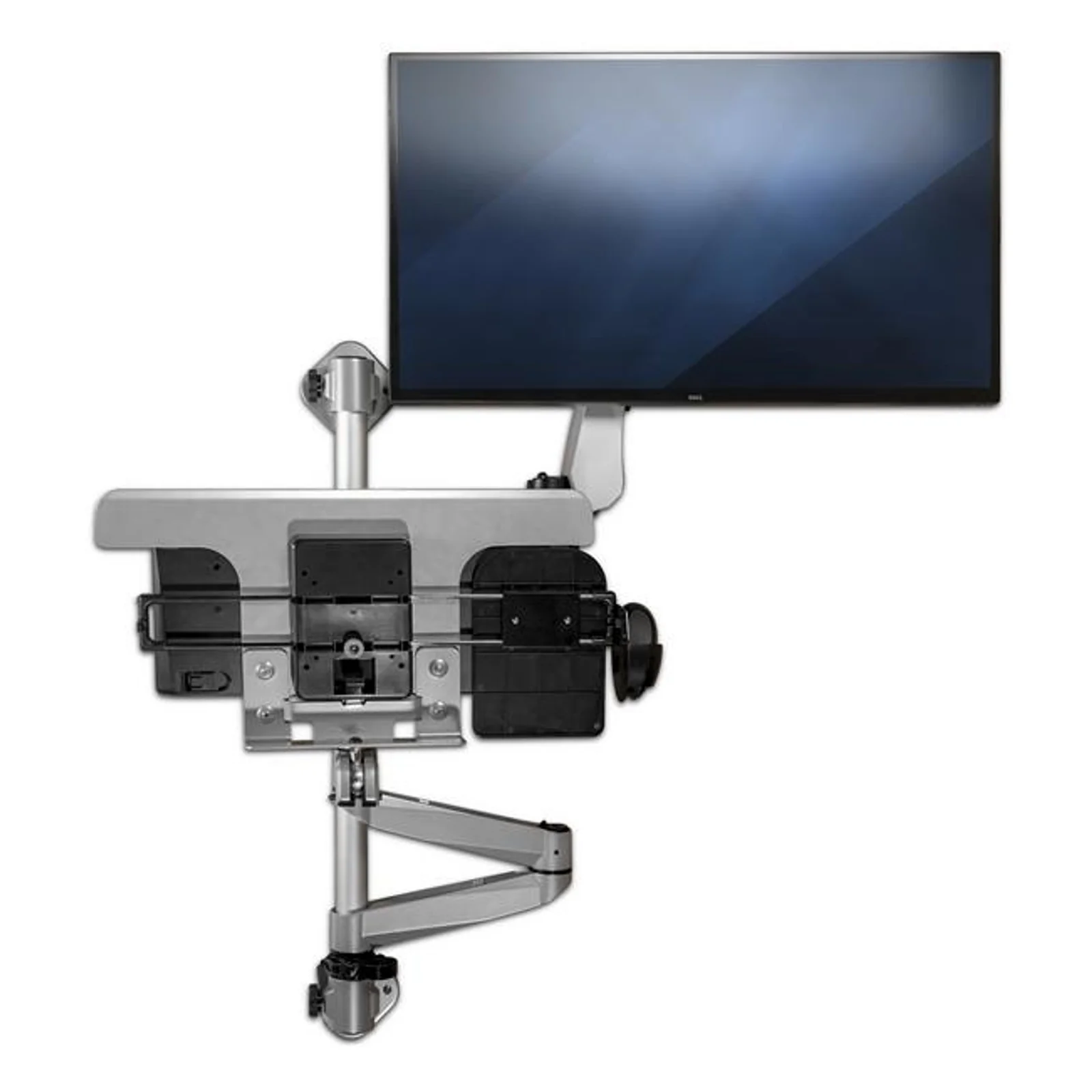 StarTech.com Poste de travail ergonomique réglable en hauteur à montage mural - 1 écran