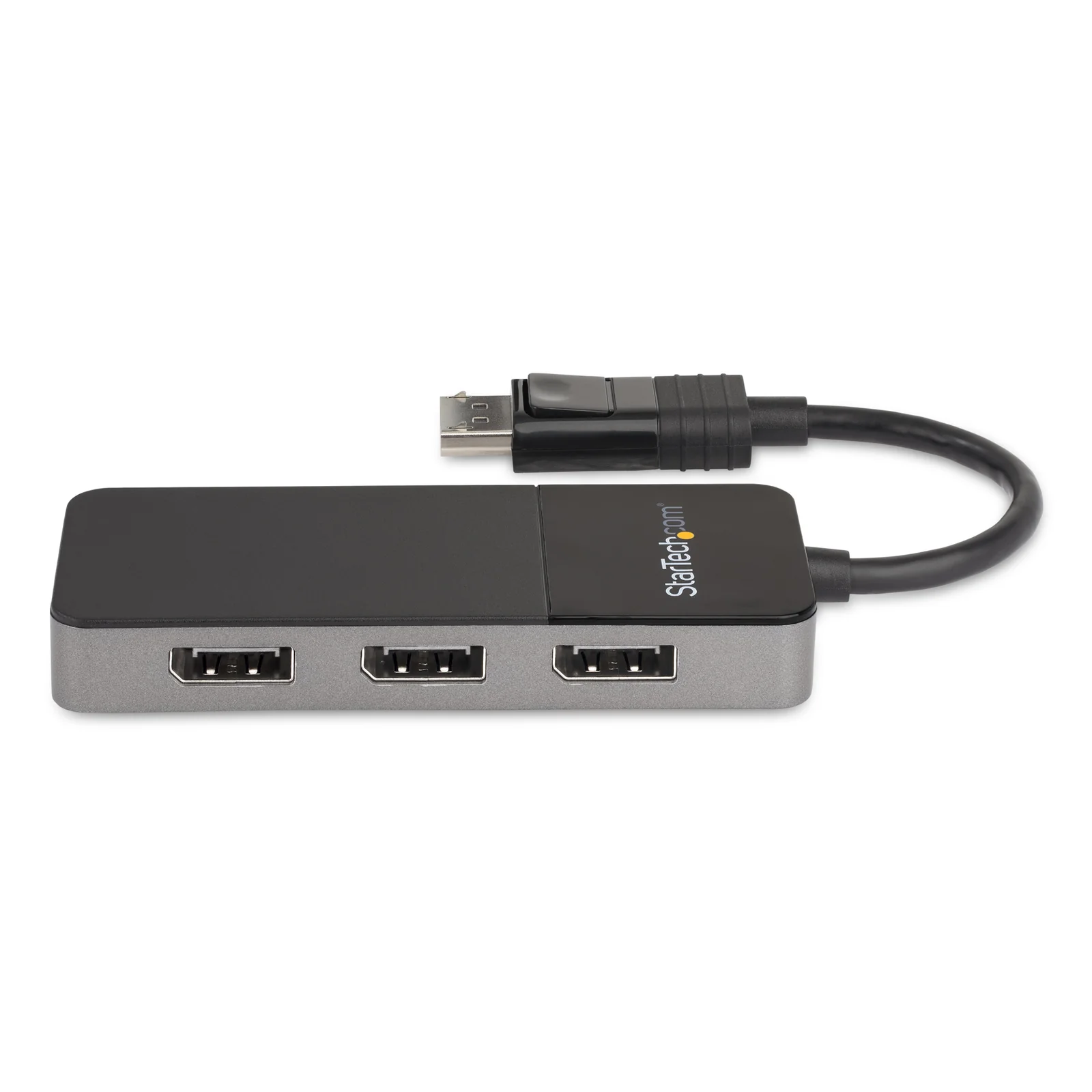 StarTech.com Répartiteur DisplayPort 1.4 à 3 ports, Adaptateur Multi-Moniteur DisplayPort vers 3x DP, Hub MST Triple pour Ordinateur 4K, Alimentation par Bus USB - Windows Uniquement