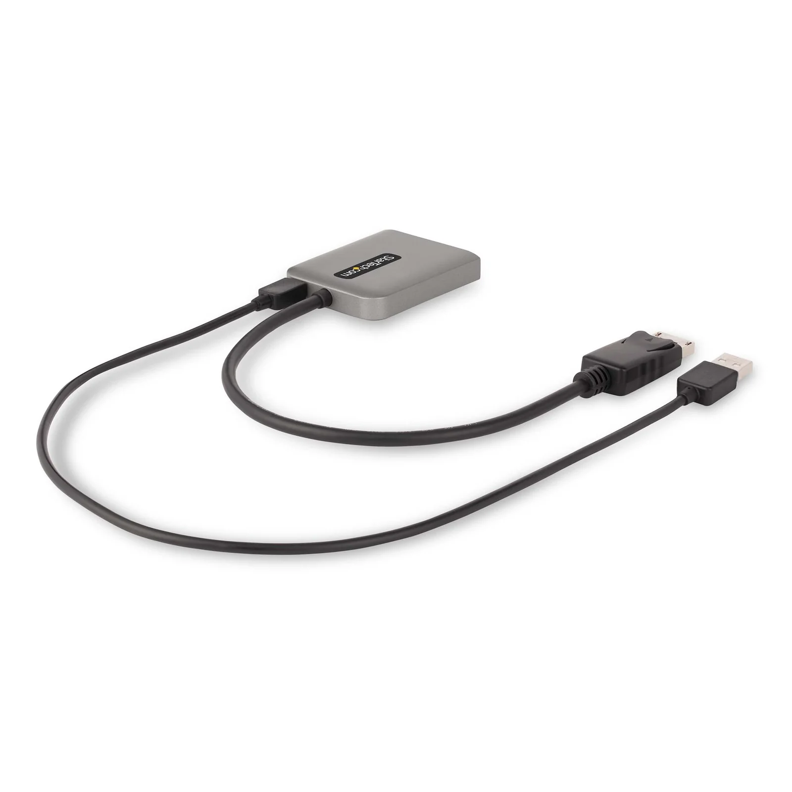 StarTech.com Répartiteur DisplayPort 1.4 pour Deux Moniteurs, Adaptateur DisplayPort vers 2x DP pour Plusieurs Moniteurs, Hub MST pour Ordinateur 5K 60Hz, Câble Extra-Long Intégré - Windows Uniquement