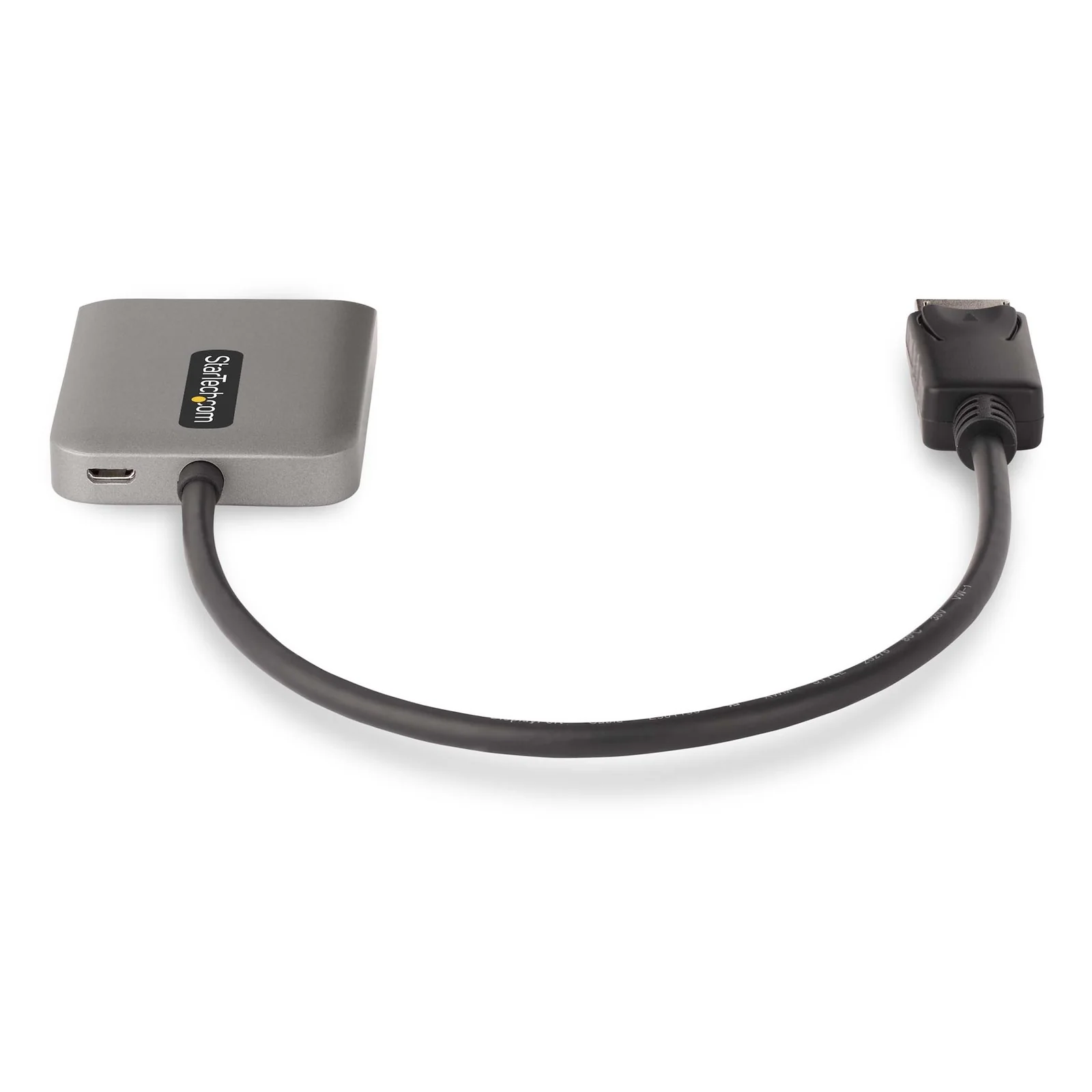 StarTech.com Répartiteur DisplayPort 1.4 pour Deux Moniteurs, Adaptateur DisplayPort vers 2x DP pour Plusieurs Moniteurs, Hub MST pour Ordinateur 5K 60Hz, Câble Extra-Long Intégré - Windows Uniquement