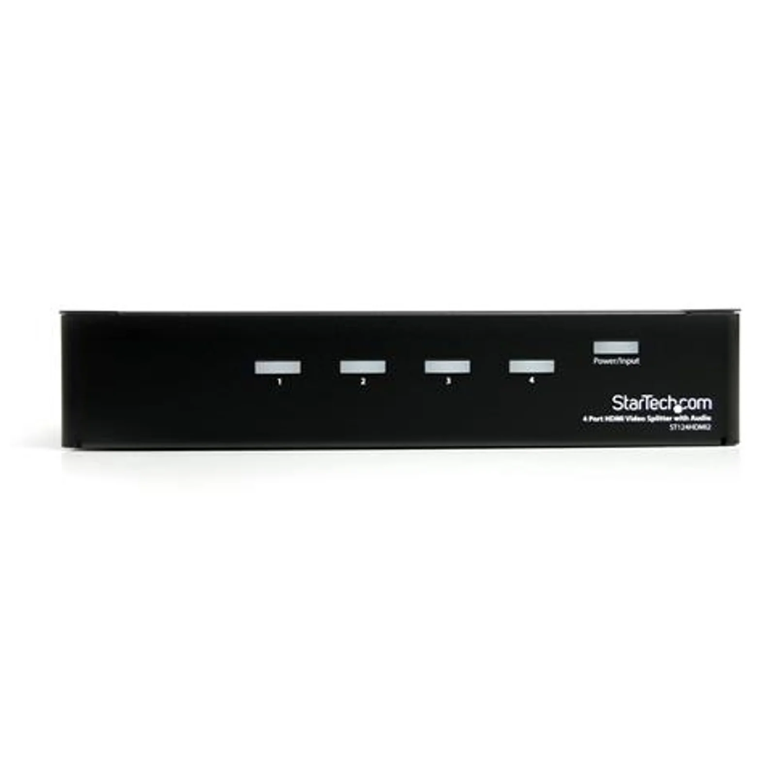 StarTech.com Répartiteur vidéo et amplificateur de signal HDMI haute vitesse à 4 ports avec audio