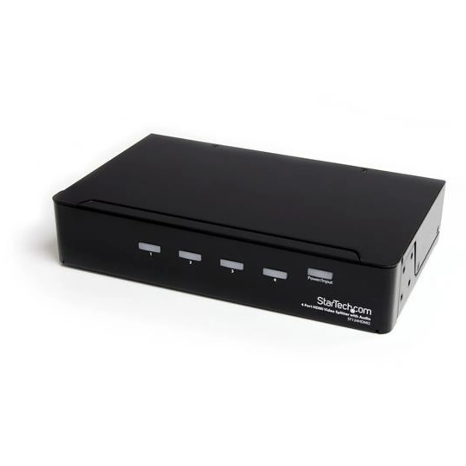 Répartiteur vidéo et amplificateur de signal HDMI haute vitesse à 4 ports avec audio