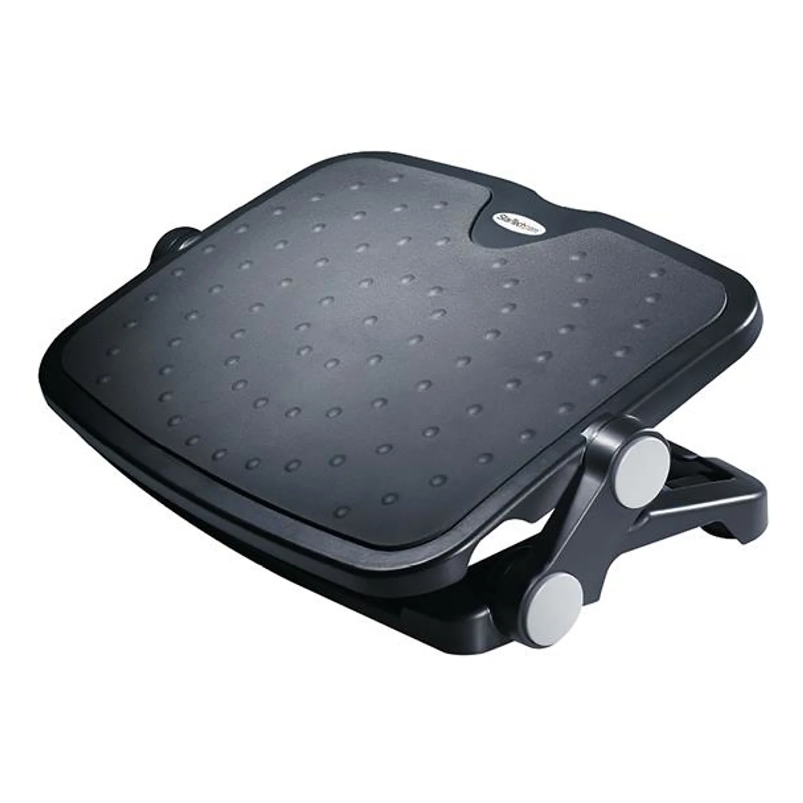 Repose-pieds de bureau réglable noir - Aluminium et plastique