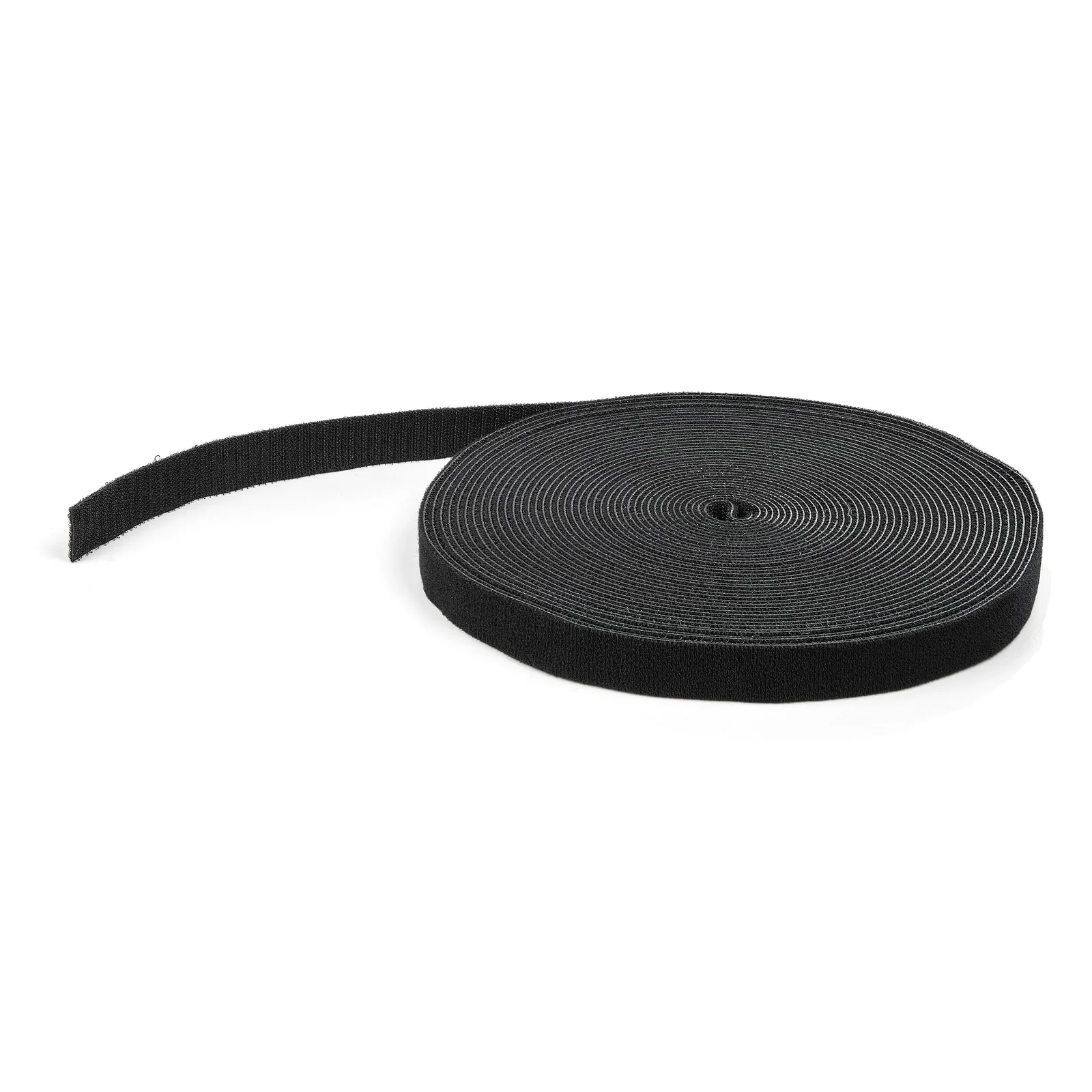 StarTech.com Ruban Auto Agrippant - Rouleau de 15,2 m pour Gestion de Câbles - Ruban Auto-Agrippant - Attaches Câble Ajustables - Sangles de Gestion de Câbles Auto-agrippantes et Réutilisables - Noir
