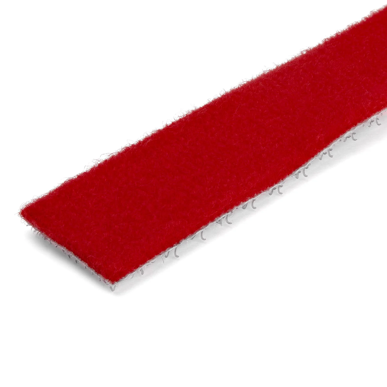 StarTech.com Ruban Auto Agrippant - Rouleau de 30,5 m pour Gestion de Câbles - Ruban Auto-Agrippant - Attaches Câble Ajustables - Sangles de Gestion de Câbles Auto-agrippantes et Réutilisables - Rouge