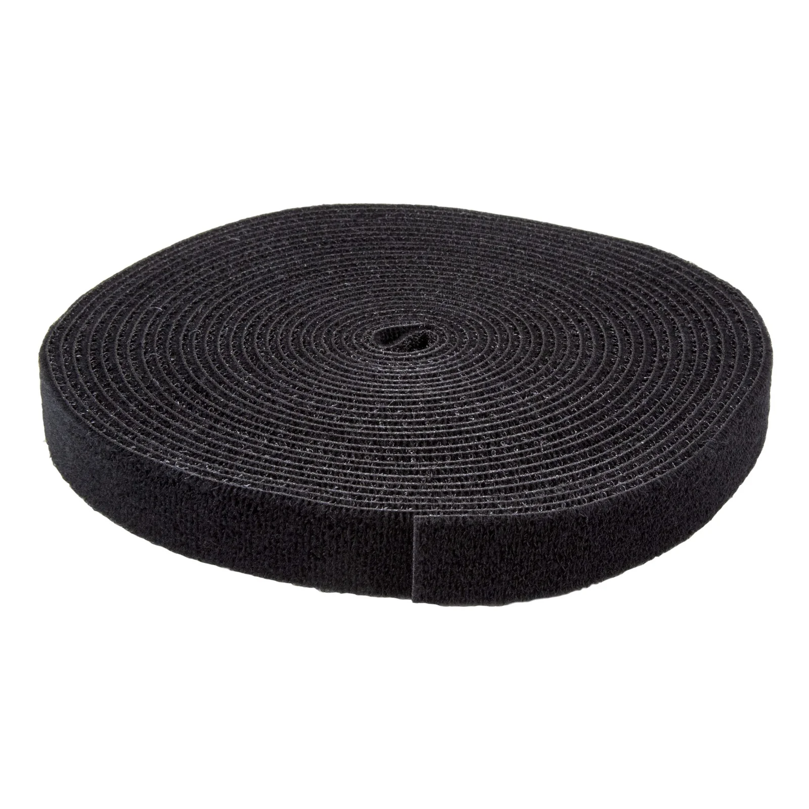 StarTech.com Ruban Auto Agrippant - Rouleau de 7,6 m pour Gestion de Câbles - Ruban Auto-Agrippant - Attaches Câble Ajustables - Sangles de Gestion de Câbles Auto-agrippantes et Réutilisables - Noir