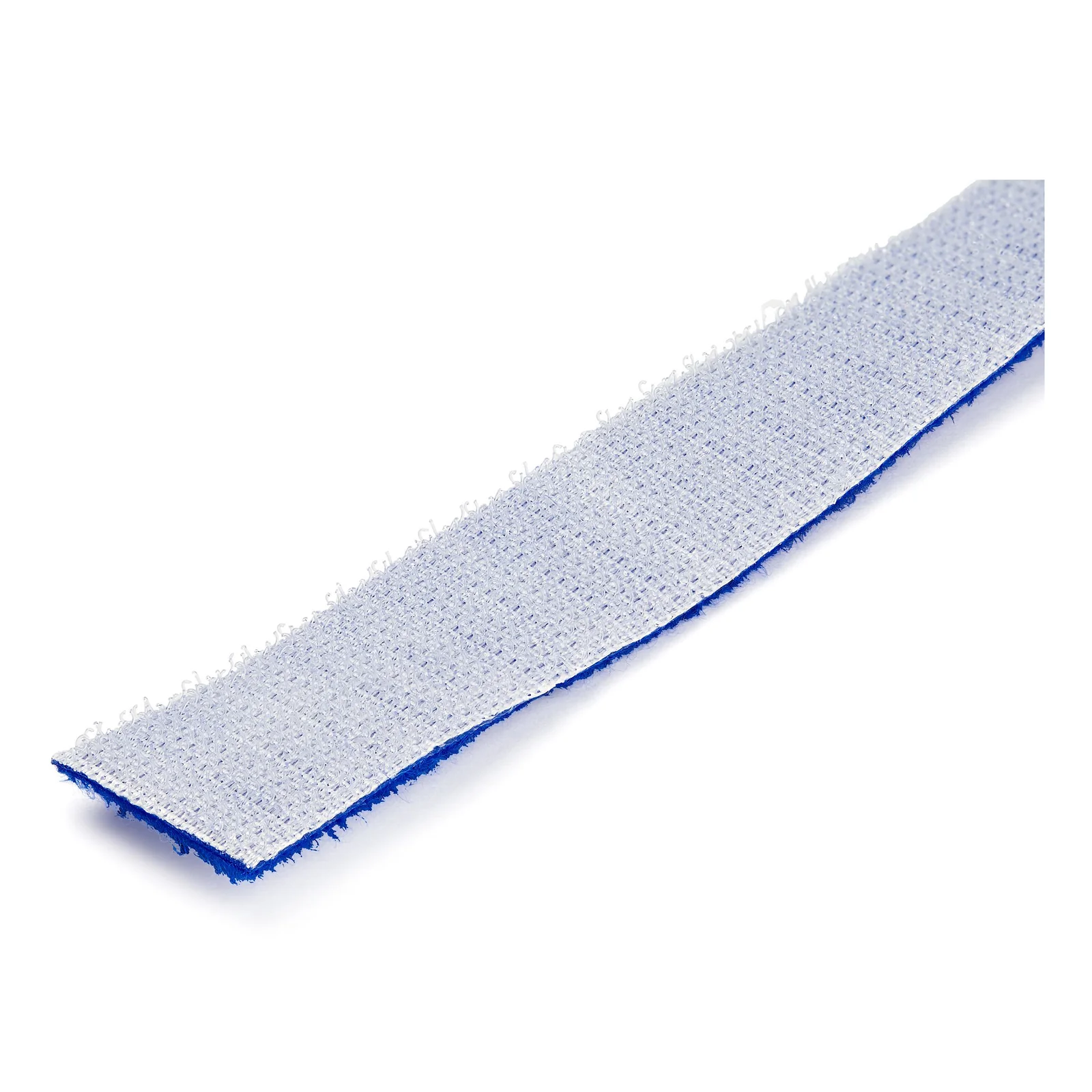 StarTech.com Ruban Auto Agrippant - Rouleau de 7,6 m pour Gestion de Câbles - Ruban Auto-Agrippant - Attaches Câble Ajustables - Sangles de Gestion de Câbles Auto-agrippantes et Réutilisables - Bleu