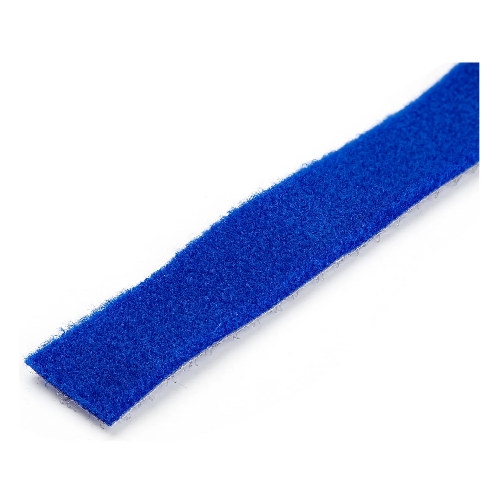 StarTech.com Ruban Auto Agrippant - Rouleau de 7,6 m pour Gestion de Câbles - Ruban Auto-Agrippant - Attaches Câble Ajustables - Sangles de Gestion de Câbles Auto-agrippantes et Réutilisables - Bleu