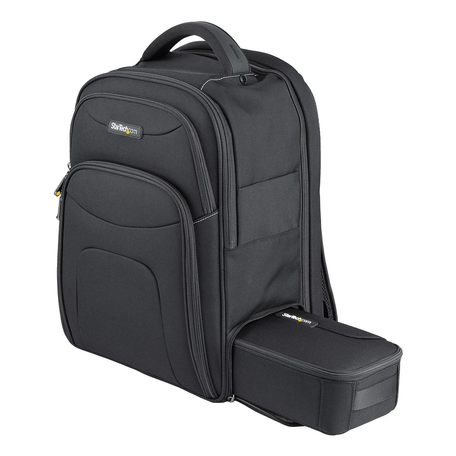 Sac à Dos Ordinateur Portable 15,6 pouces avec Compartiments Amovible pour Accessoires - Sac Informatique Professionnel High Tech - Pour Tous Déplacements - Résistant/Ergonomique - Nylon - PC/Tablette