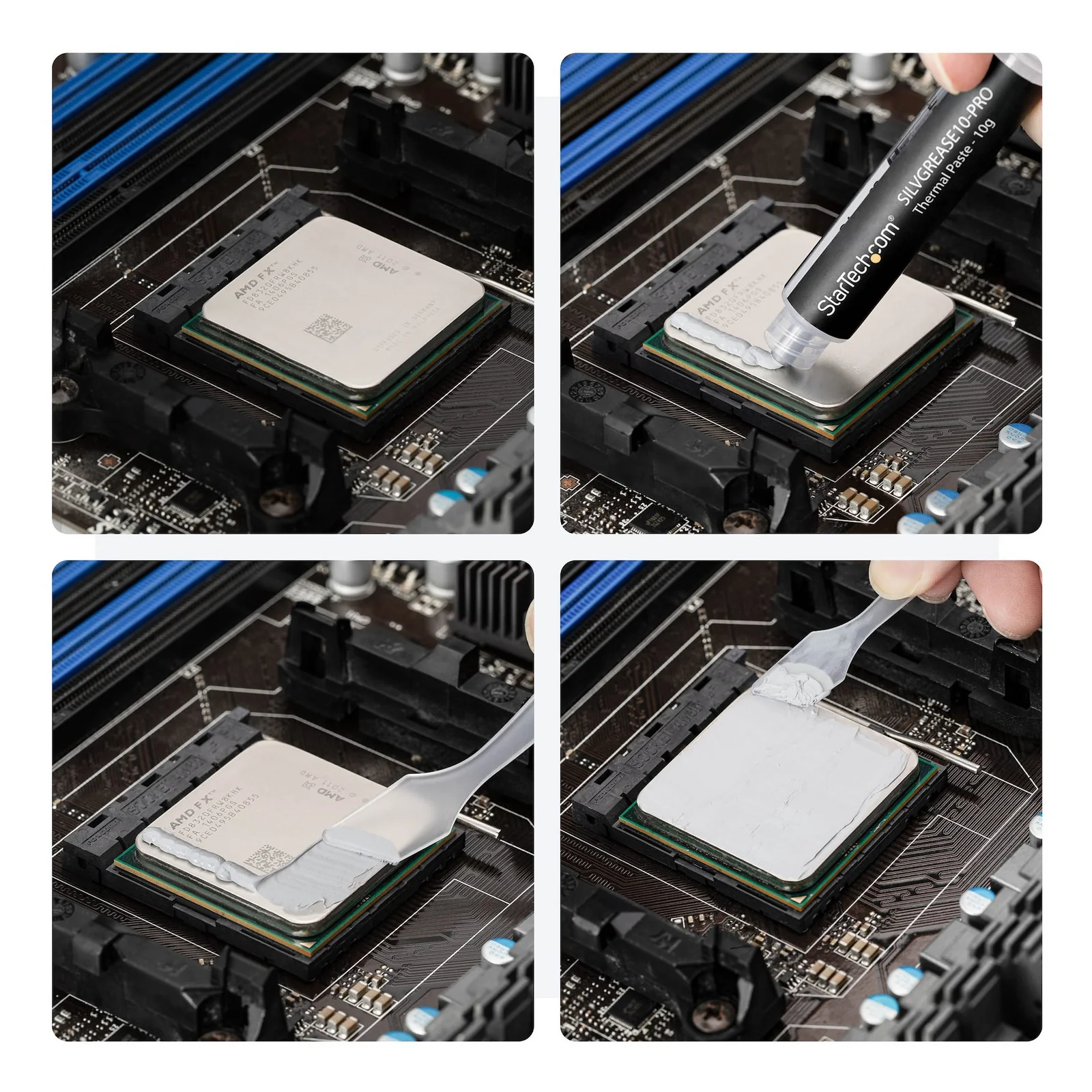 StarTech.com SILVGREASE10-PRO combiné de dissipateurs thermiques Pâte thermique 14,5 W/m·K 10 g
