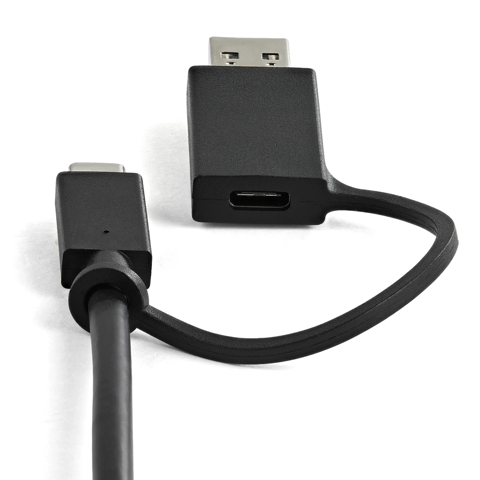 StarTech.com Station d'Accueil Universelle pour Ordinateur Portable, Station d'Accueil Hybride USB-C & USB-A, Dual 4K DP & HDMI, 100W PD, Mac / Windows / Chrome OS, 4x USB 5Gbps Hub, GbE