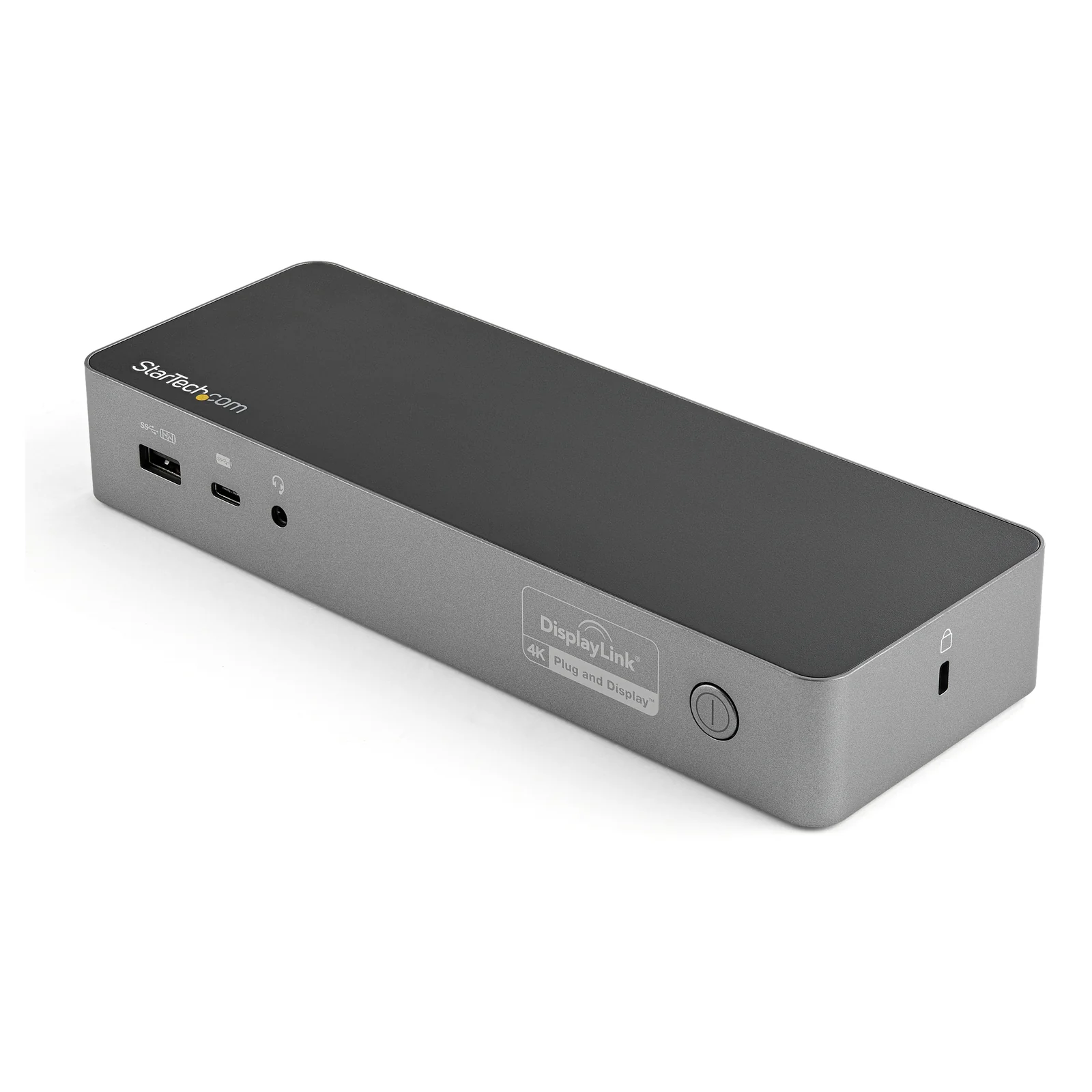 StarTech.com Station d'Accueil Universelle pour Ordinateur Portable, Station d'Accueil Hybride USB-C & USB-A, Dual 4K DP & HDMI, 100W PD, Mac / Windows / Chrome OS, 4x USB 5Gbps Hub, GbE
