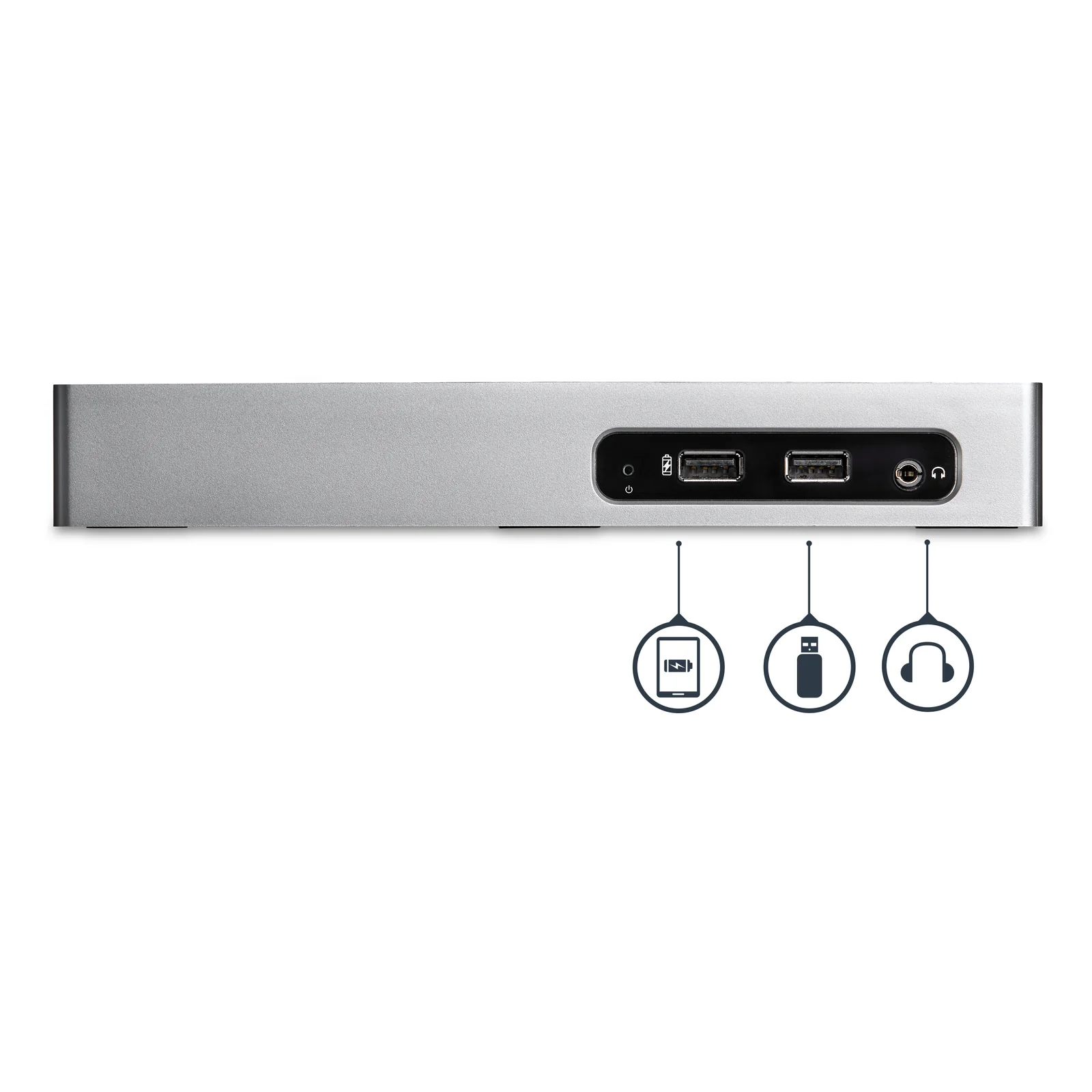 StarTech.com Station d'Accueil USB 3.0 à Double Écran - Dock Universel Type-A pour PC/Ordinateur Portable avec HDMI et DVI/VGA - Hub USB 3.1 Gen 1 5Gbps à 6 Ports, Gbe, Audio - Windows & Mac