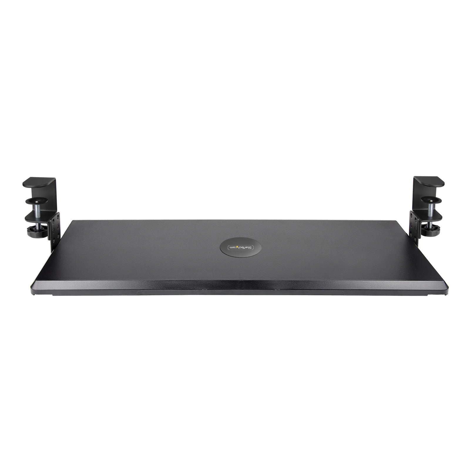 StarTech.com Support Clavier Coulissant Sous Bureau - Support Clavier Ergonomique à Pince en C - Tiroir Clavier Coulissant, Jusqu'à 12kg - Tablette Coulissante, Clavier et Souris - Porte Clavier (100/120 ou 140mm)