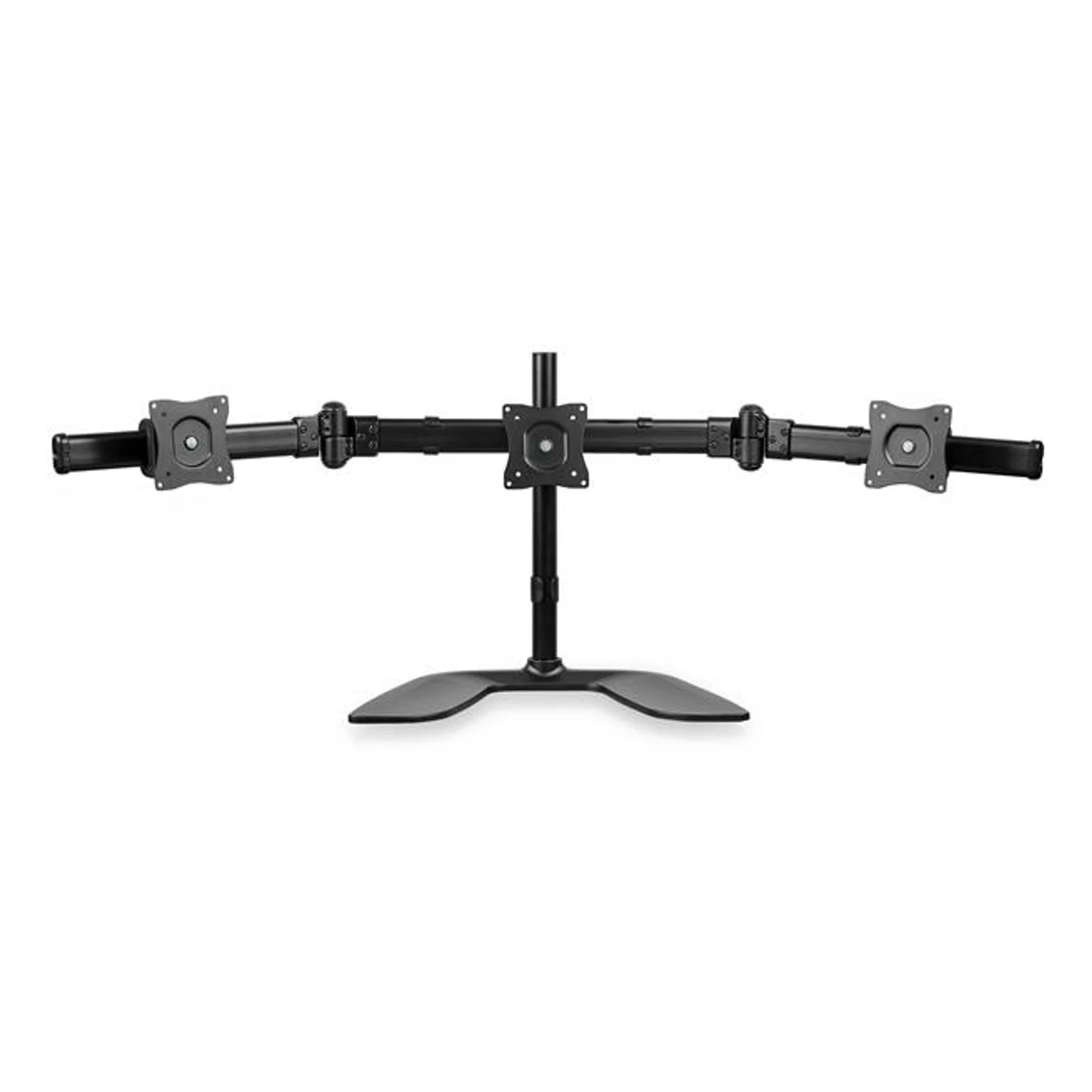 StarTech.com Support de bureau articulé pour trois écrans en acier robuste et aluminium