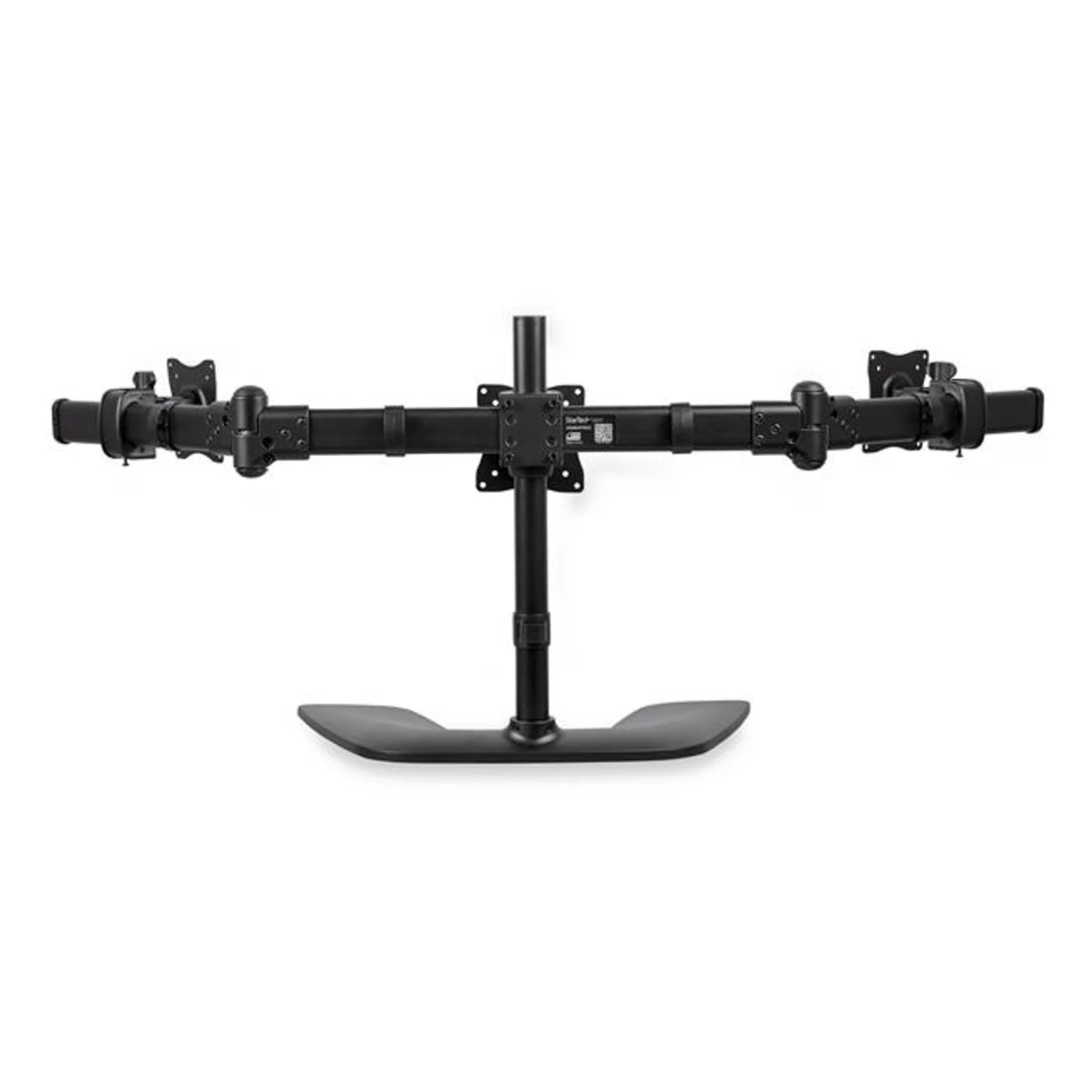 StarTech.com Support de bureau articulé pour trois écrans en acier robuste et aluminium