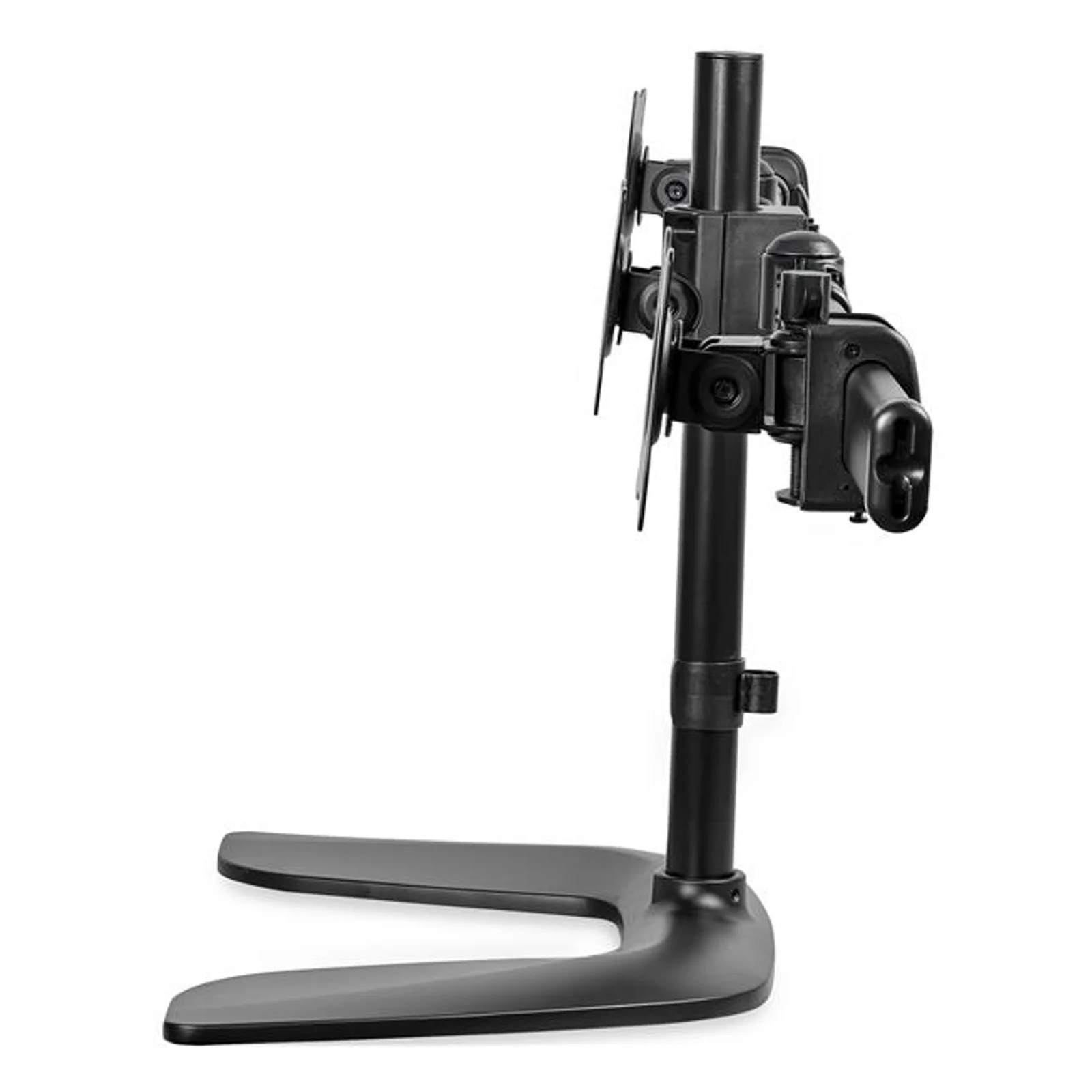 StarTech.com Support de bureau articulé pour trois écrans en acier robuste et aluminium