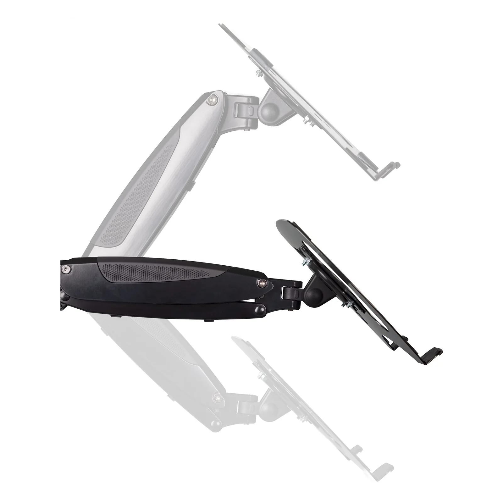 StarTech.com Support de Bureau pour Ordinateur Portable - Bras Articulé PC Portable ou Écran 34"(15kg) - Support VESA - Plateau Ordinateur Portable et Notebook Réglable - Fixation Pince Bureau