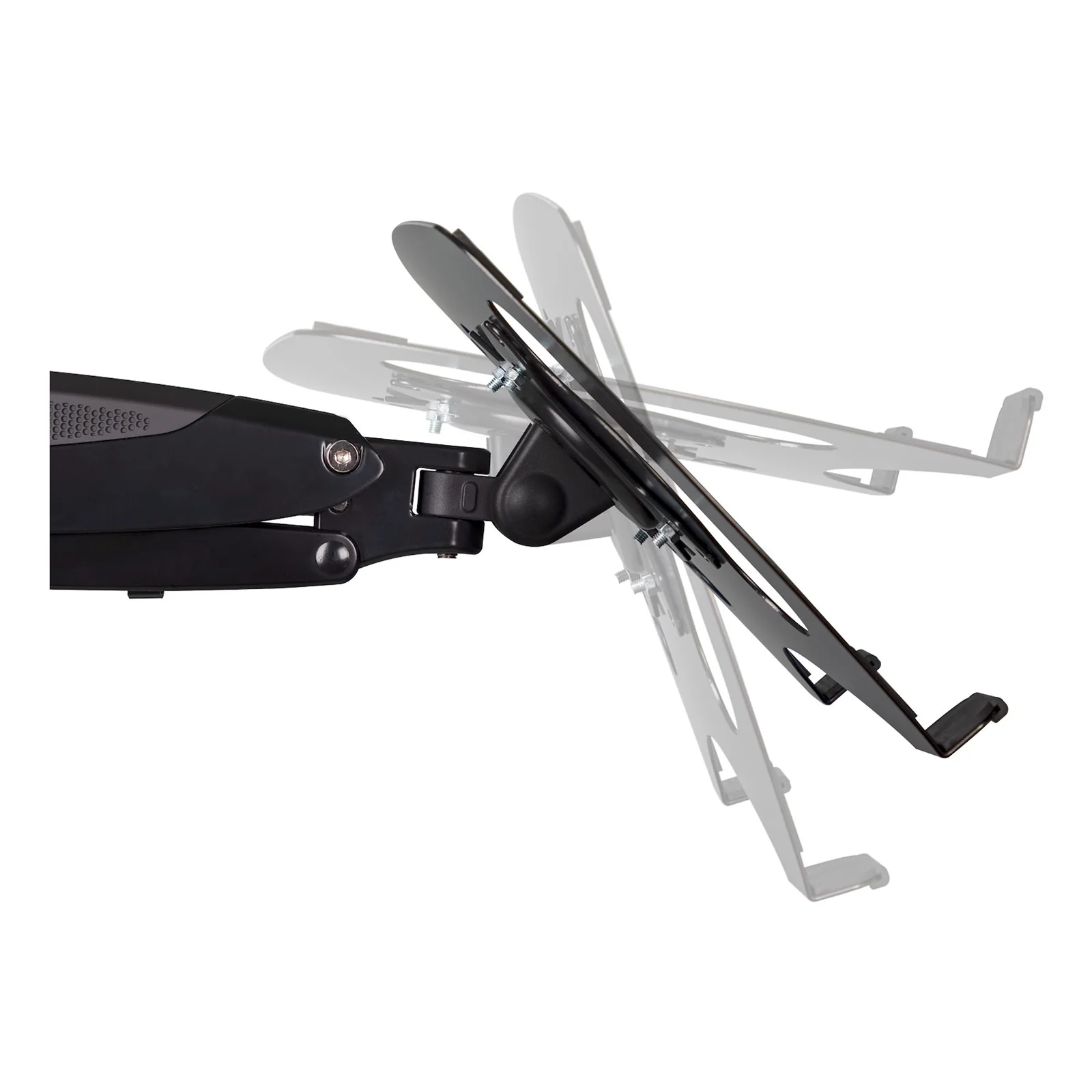 StarTech.com Support de Bureau pour Ordinateur Portable - Bras Articulé PC Portable ou Écran 34"(15kg) - Support VESA - Plateau Ordinateur Portable et Notebook Réglable - Fixation Pince Bureau