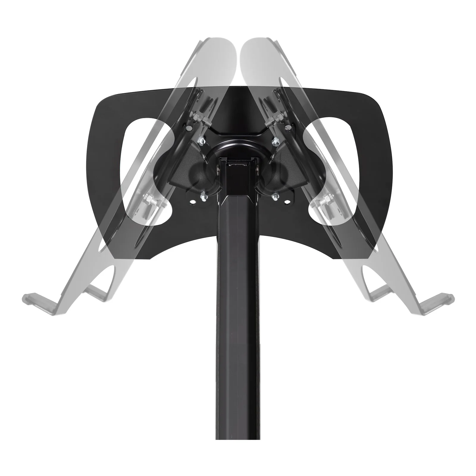 StarTech.com Support de Bureau pour Ordinateur Portable - Bras Articulé PC Portable ou Écran 34"(15kg) - Support VESA - Plateau Ordinateur Portable et Notebook Réglable - Fixation Pince Bureau