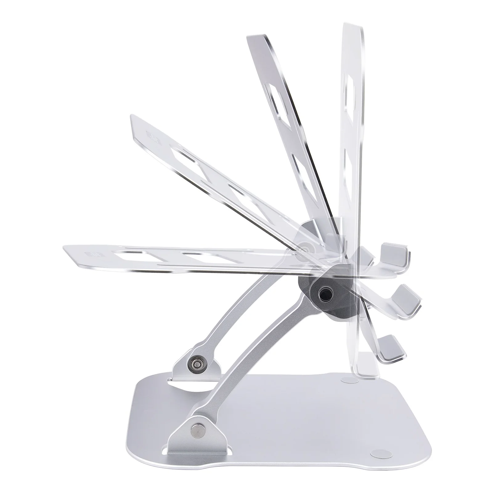 StarTech.com Support de Bureau pour Ordinateur Portable - Support Ergonomique Pliable pour PC Portable - Socle/Pupitre/Réhausseur Incliné pour PC portable, Supporte Jusqu'à 10kg - Socle Ventilé PC Portable