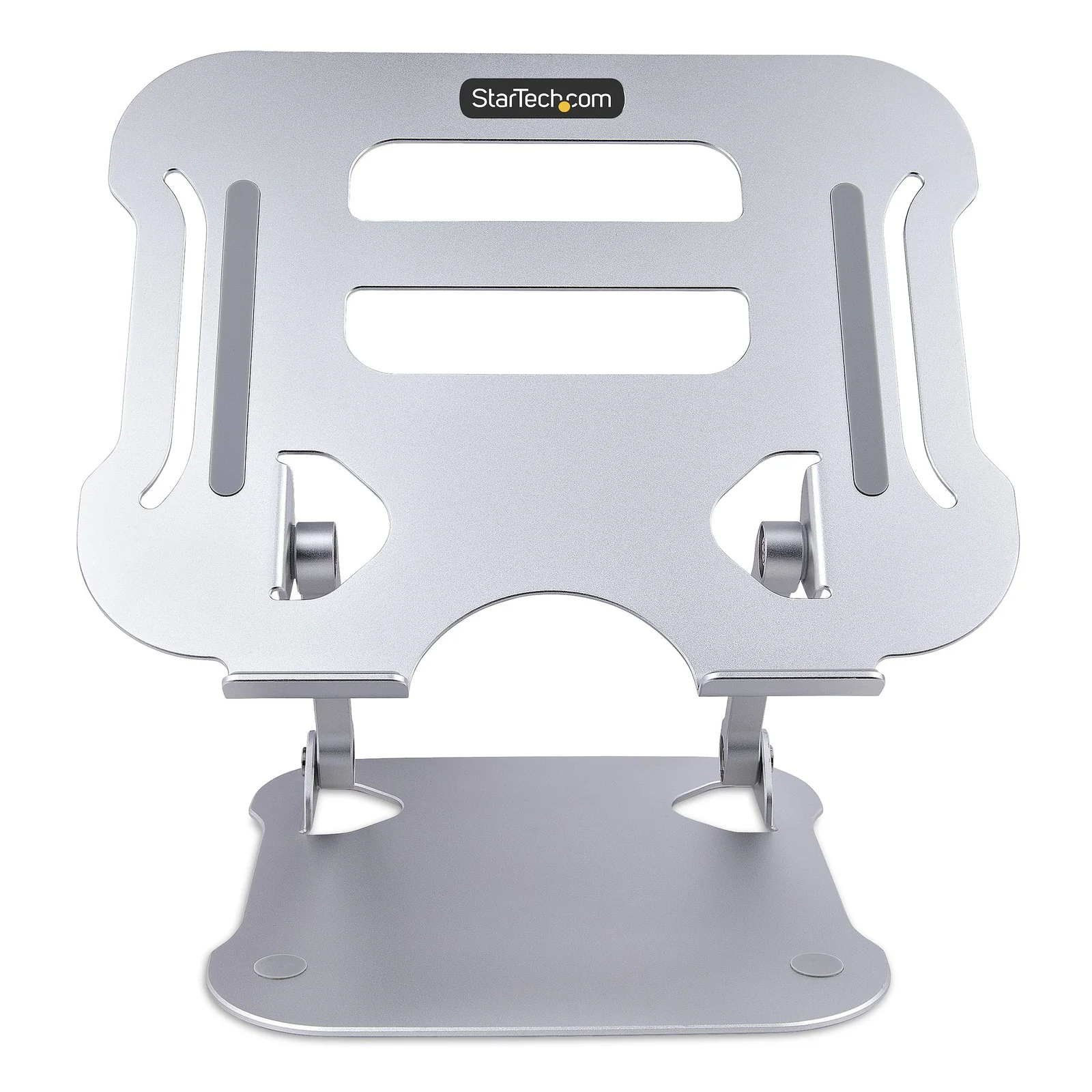 StarTech.com Support de Bureau pour Ordinateur Portable - Support Ergonomique Pliable pour PC Portable - Socle/Pupitre/Réhausseur Incliné pour PC portable, Supporte Jusqu'à 10kg - Socle Ventilé PC Portable