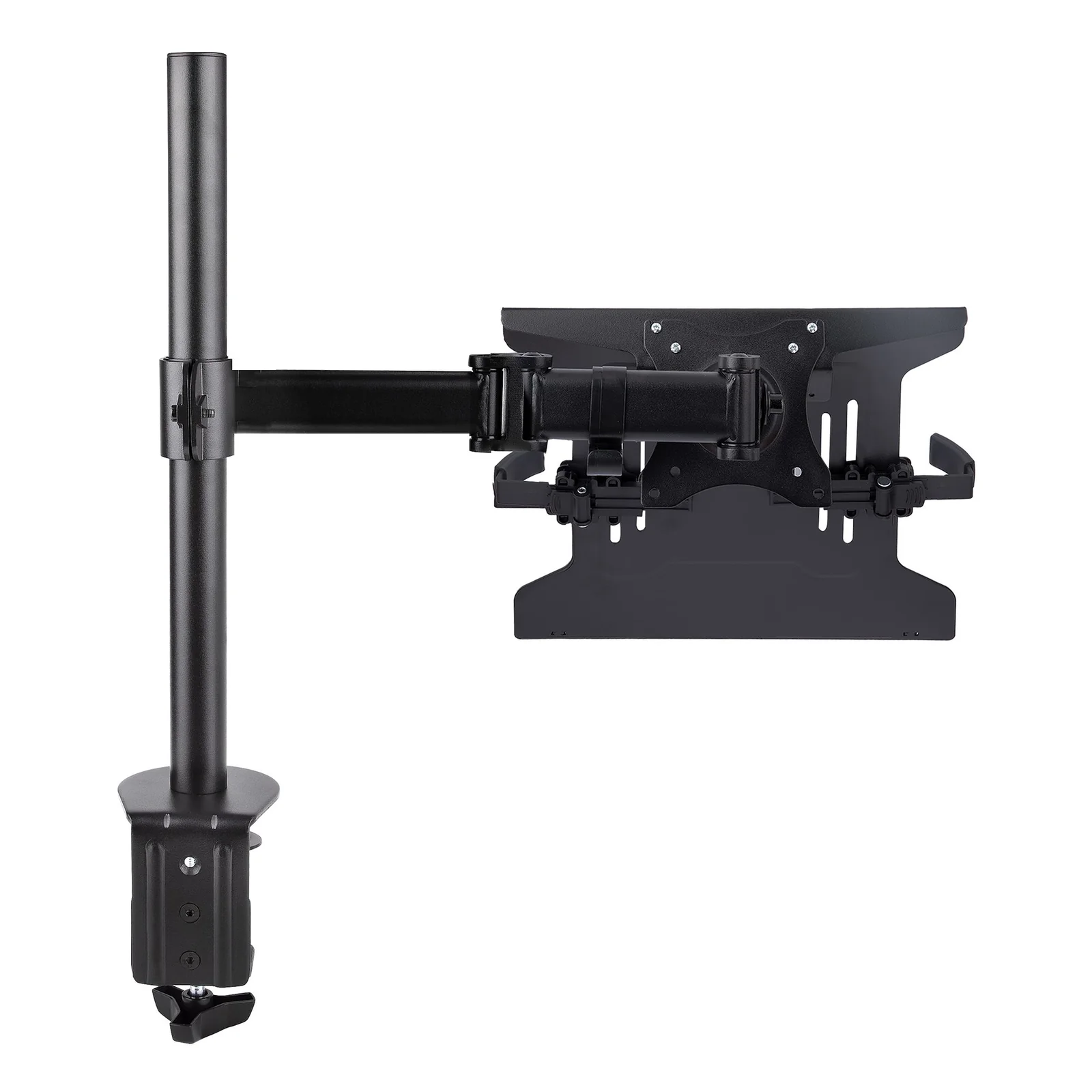 StarTech.com Support de Bureau pour Ordinateur Portable - Support PC Portable (4,5kg) - Support de Bureau pour Écran/Moniteur jusqu'à 34" (8kg) - Support Bureau VESA - Bras Ordinateur Portable Bureau