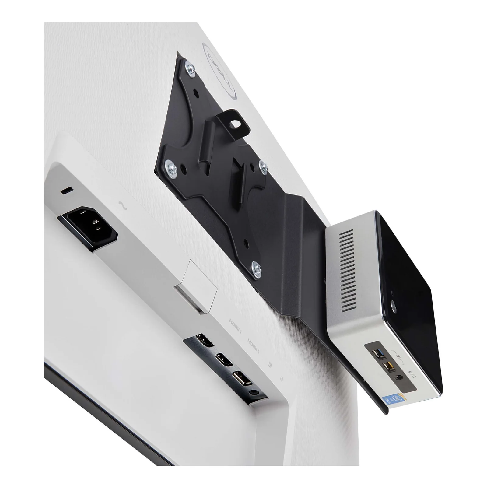 StarTech.com Support de Montage VESA pour NUC/Clients Fins ou Station d'Acceuil pour Ordinateurs Portables, Plaque d'Extension Compatible VESA 75x75/100x100 pour Mini PC