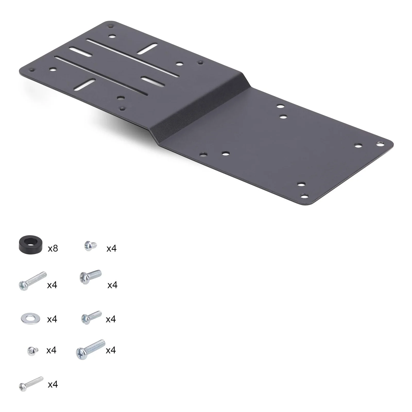StarTech.com Support de Montage VESA pour NUC/Clients Fins ou Station d'Acceuil pour Ordinateurs Portables, Plaque d'Extension Compatible VESA 75x75/100x100 pour Mini PC