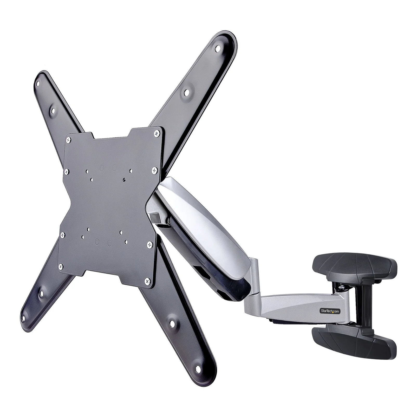 Support Mural TV VESA - Fixation Murale VESA Réglable pour Écrans 23-55" - Support Mural TV Mince Supportant 30kg - Bras Articulé TV 55 pouces - Support Mural TV Pivotant/Extensible/Basculant